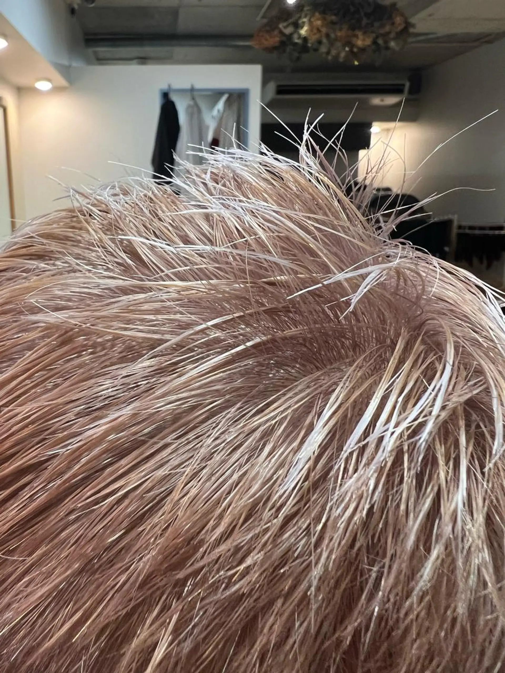 ショート レイヤーカット 大名　sakiのヘアスタイル