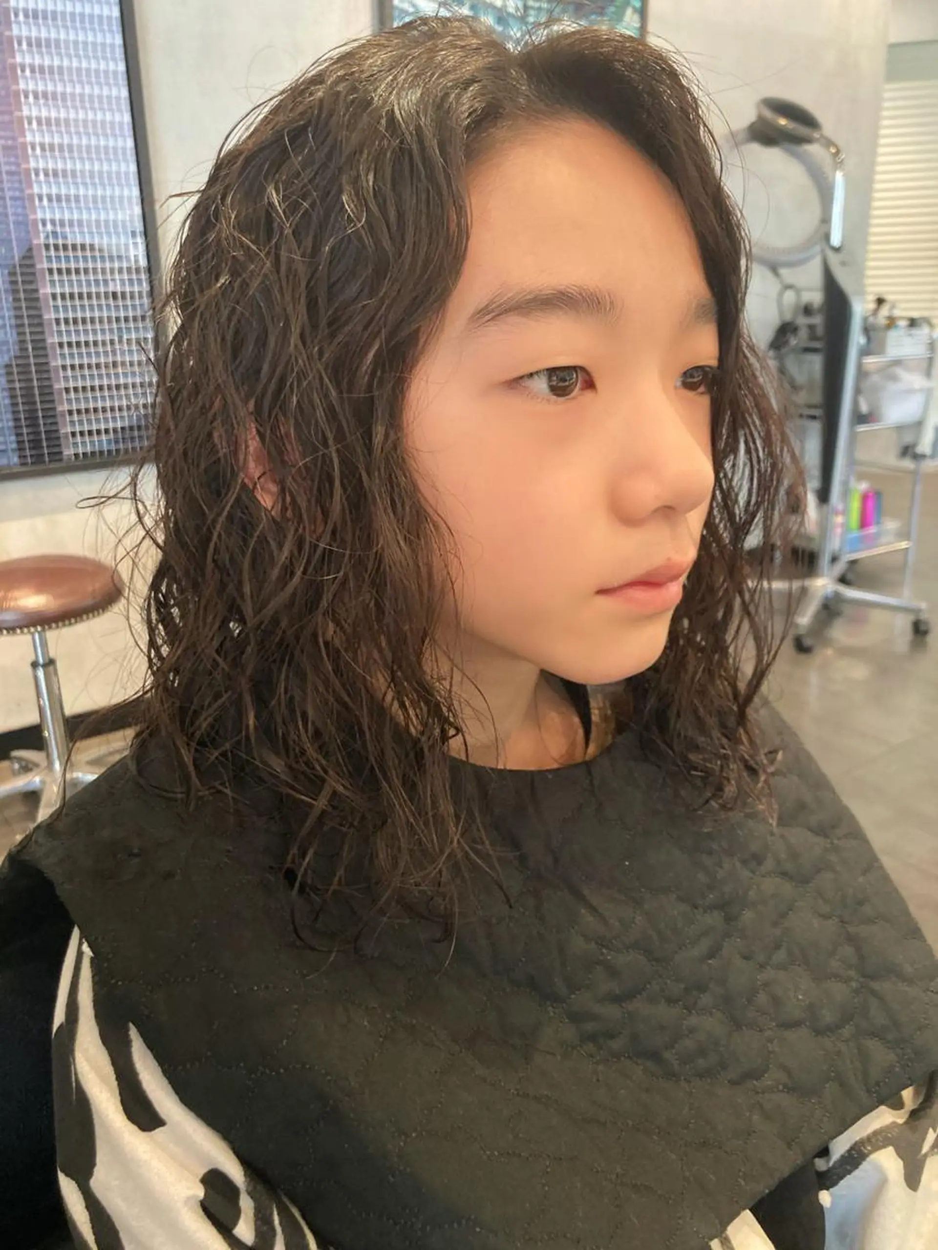 ロング パーマ 🛑柔らか透明感 カラー🛑大谷のヘアスタイル