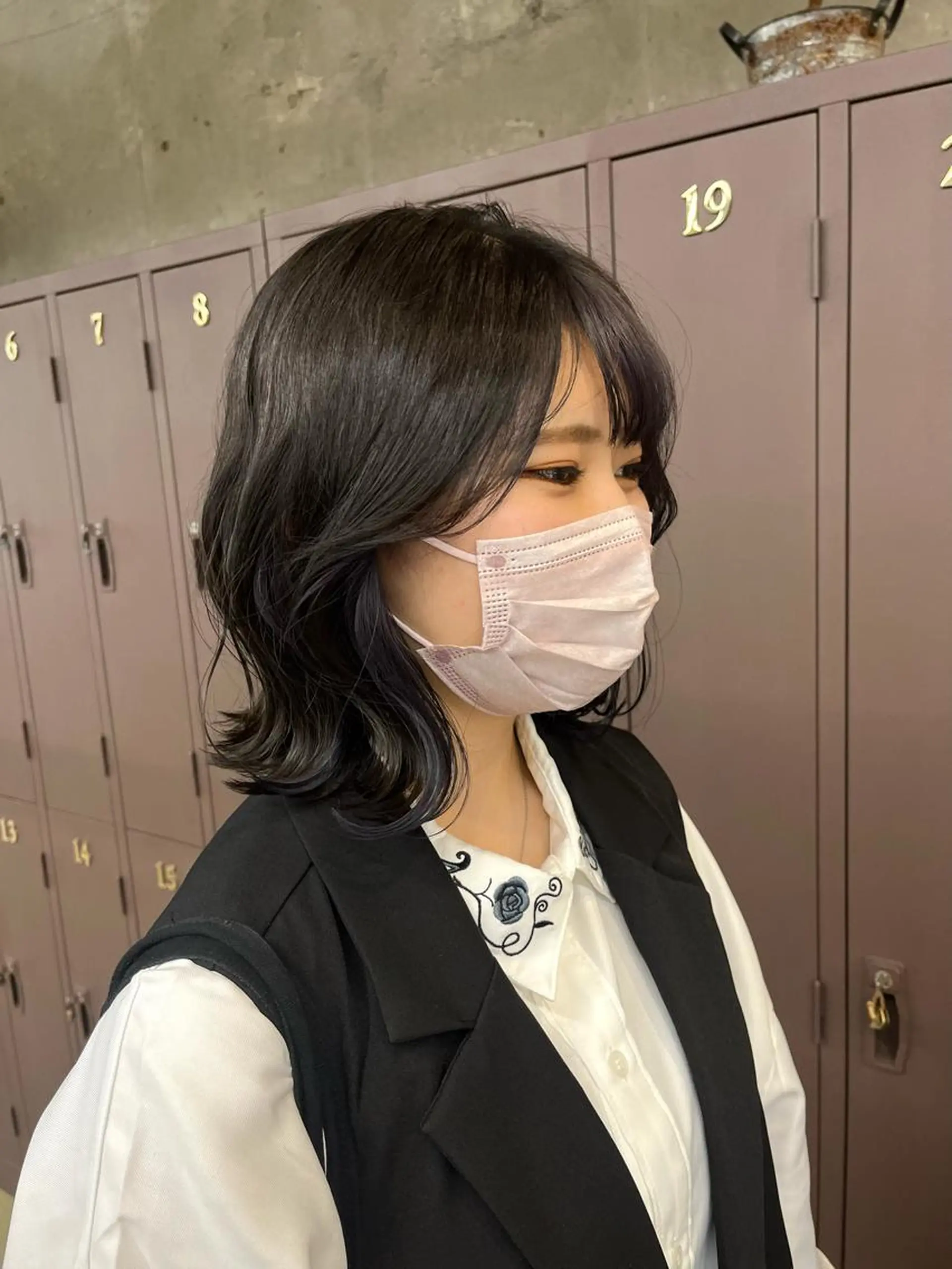 ミディアム 中江 友哉のヘアスタイル