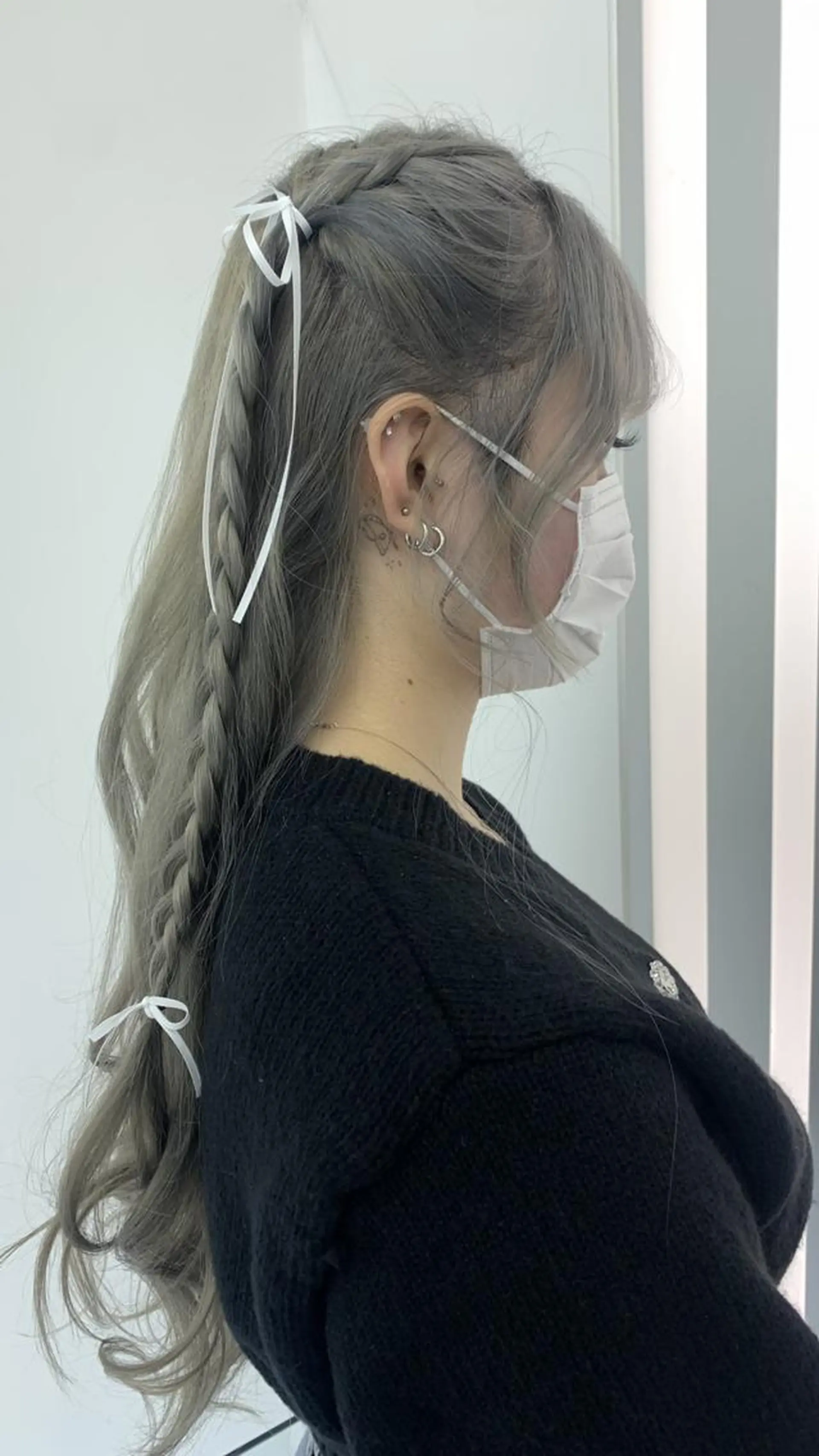 ヘアアレンジ ヘアセット ❄️透明感カラー❄️ メンズ✂️TOWAのヘアスタイル