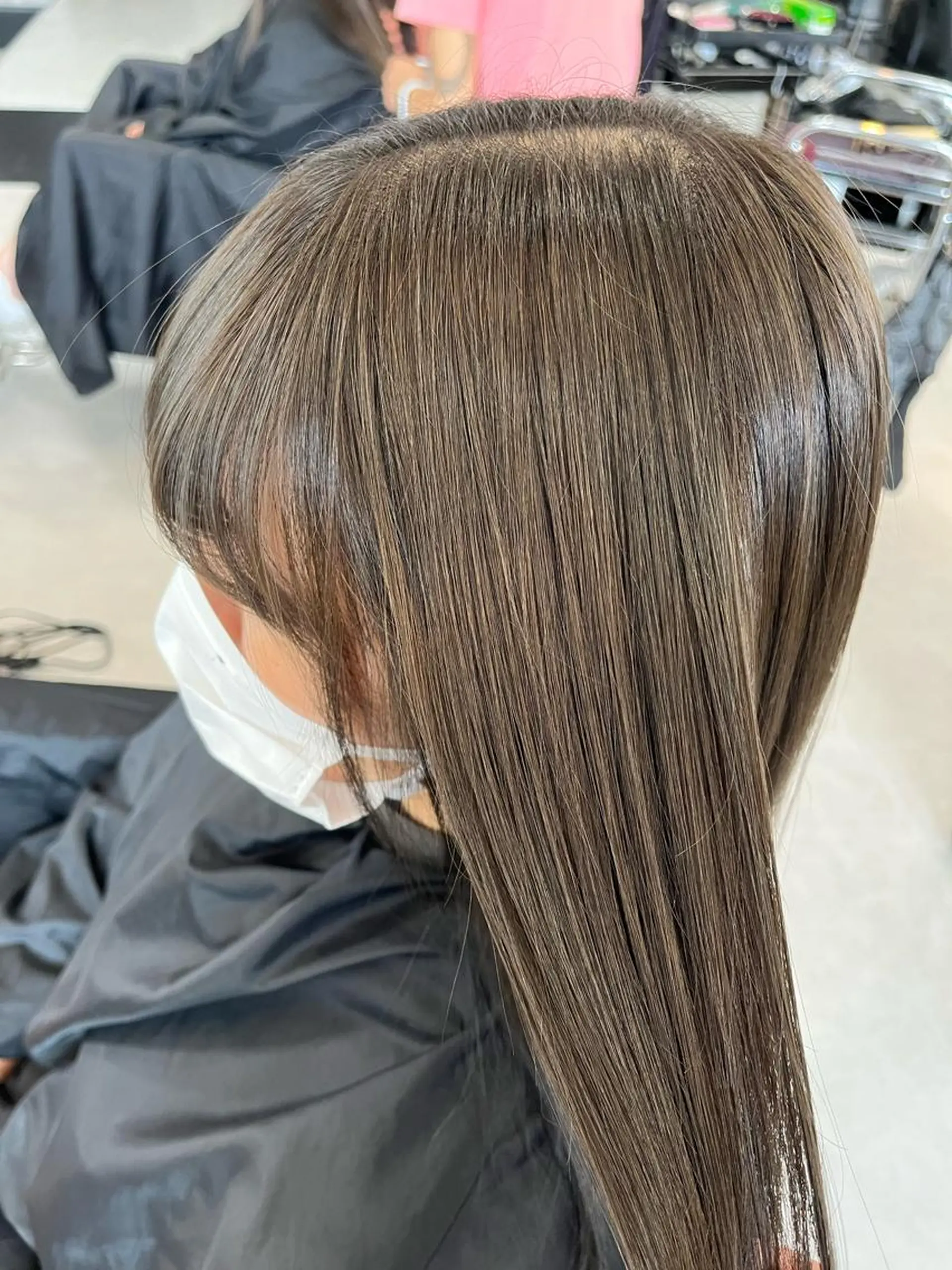 ミディアム カラー TIDEHAIR / 韓国ヘア/MOEのヘアスタイル