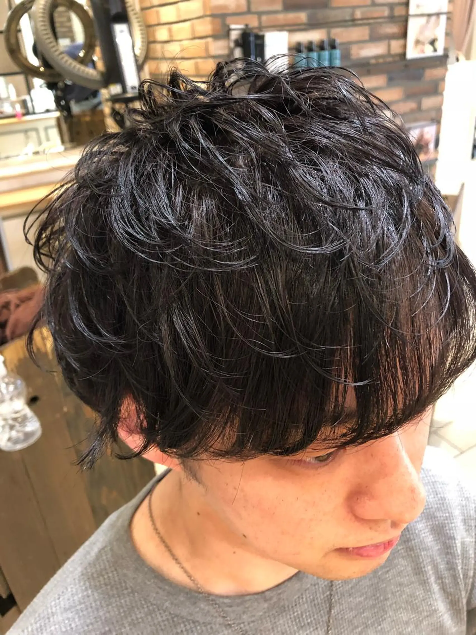 ショート メンズ特化 ナカネ カツヤのヘアスタイル