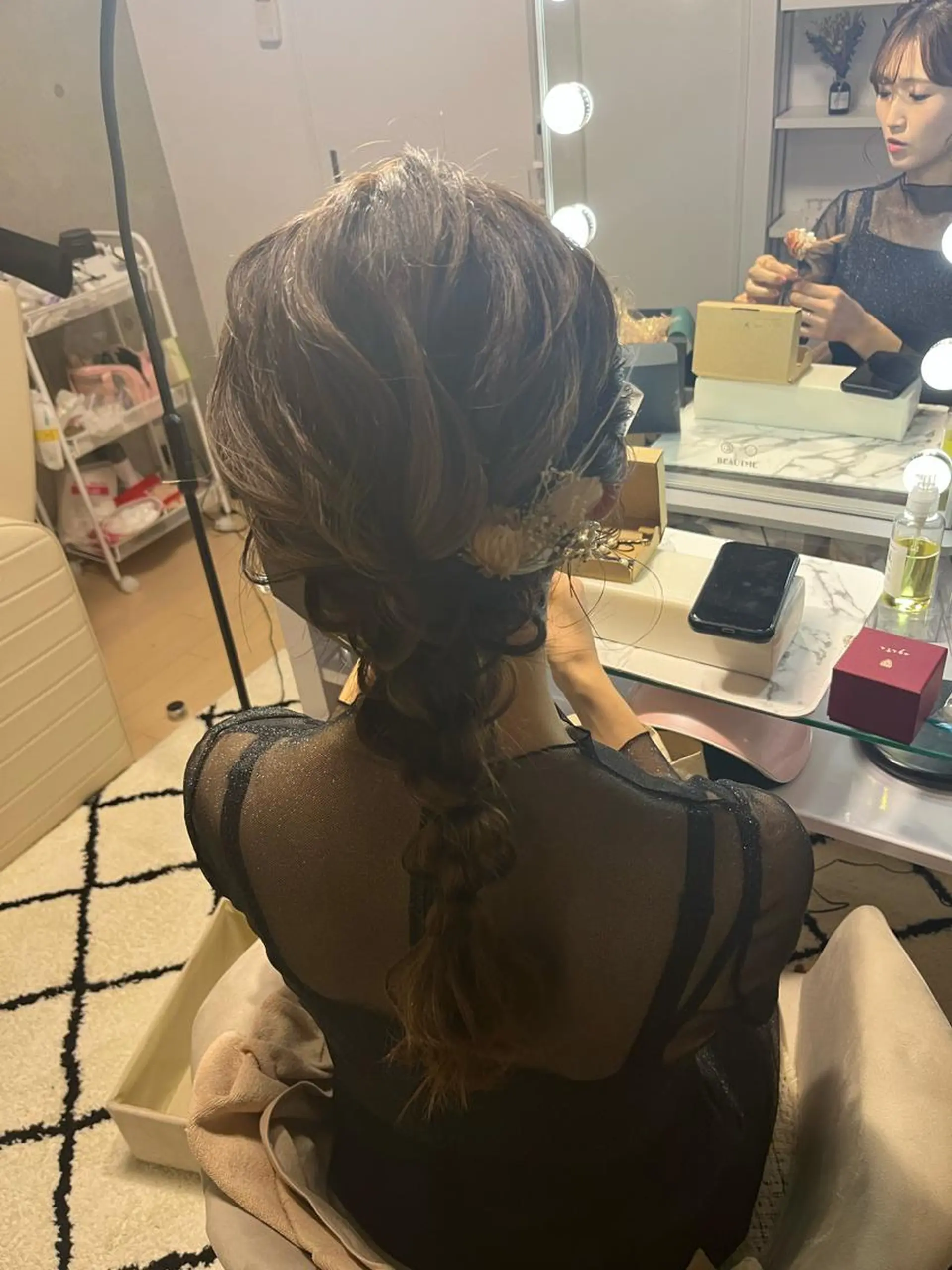 ロング ヘアセット pyoru shihoriのヘアスタイル