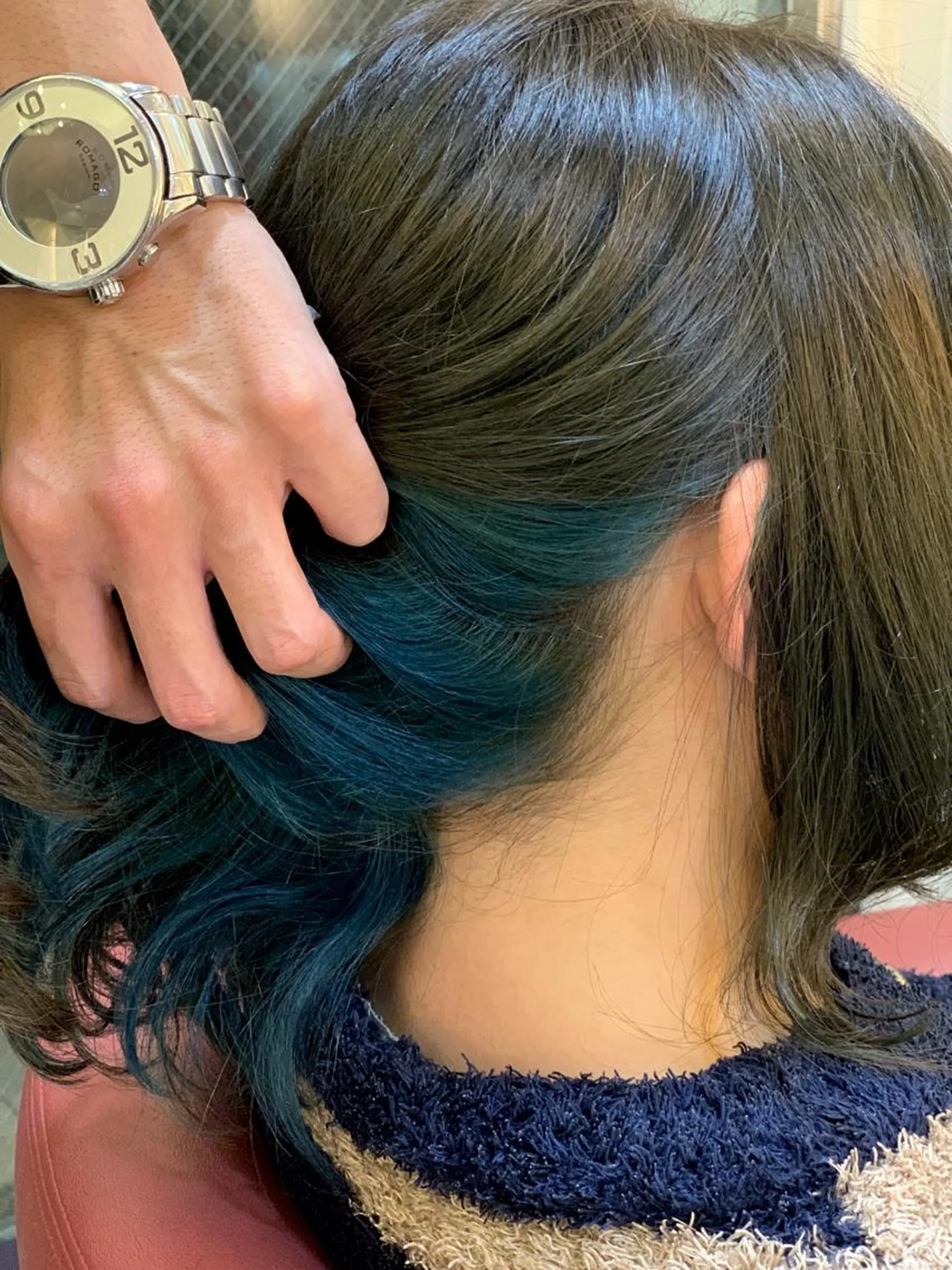 ミディアム カラー 【髪質改善×カラー】 QUALIS沓掛貴浩のヘアスタイル