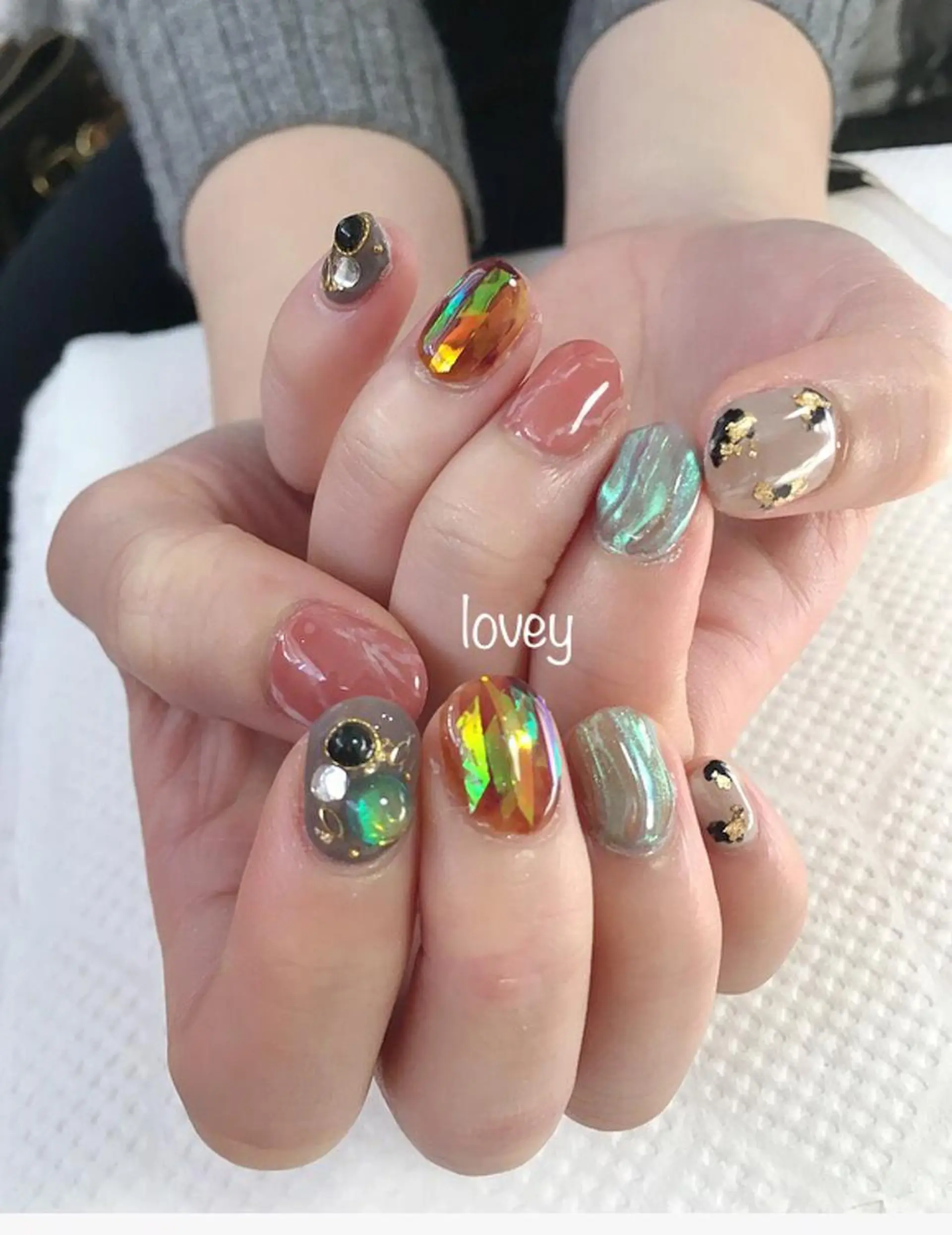 ネイル プライベートサロン loveyのネイルデザイン