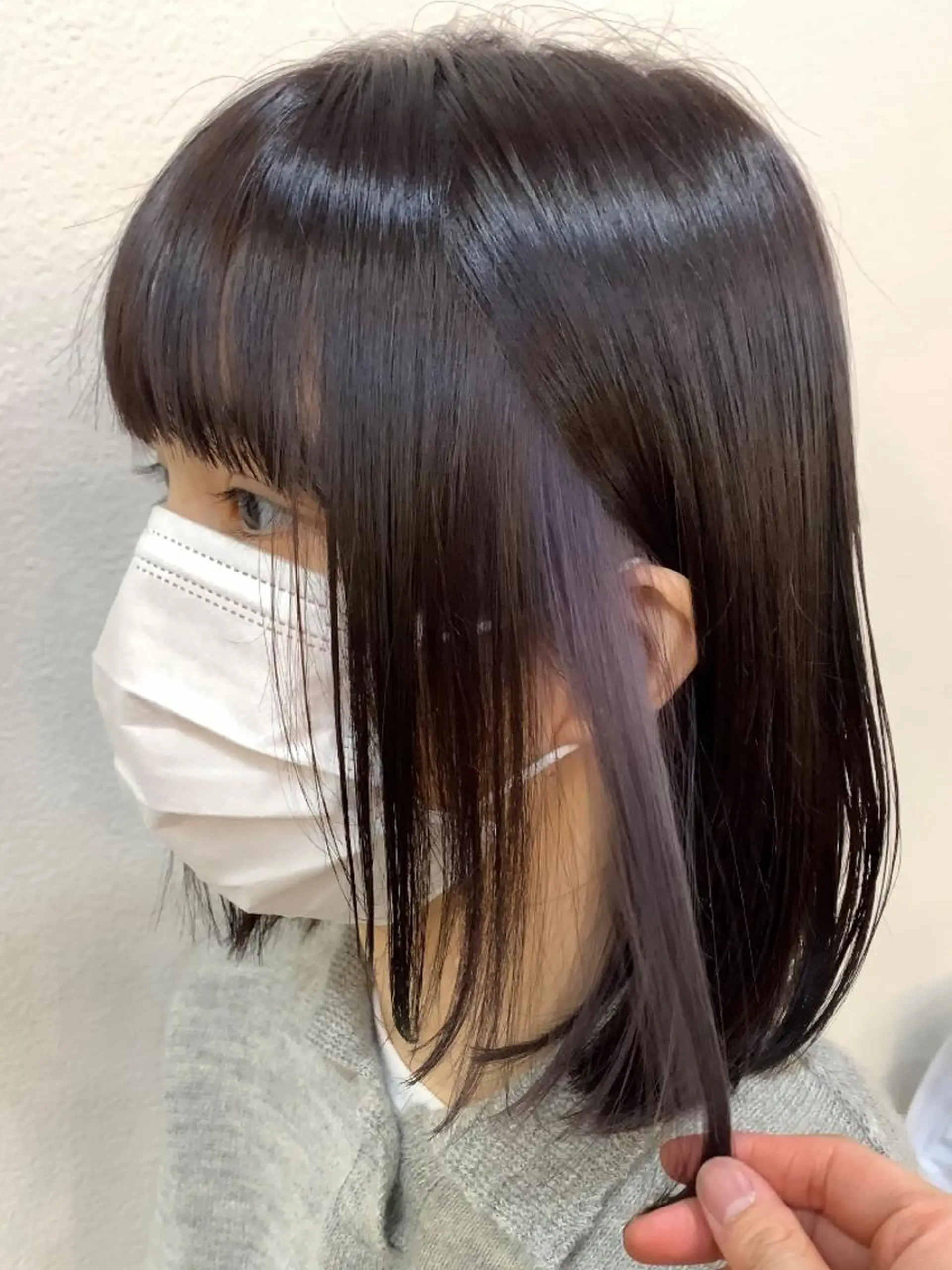 ミディアム カラー 髪質改善☆ 縮毛矯正miyuのヘアスタイル