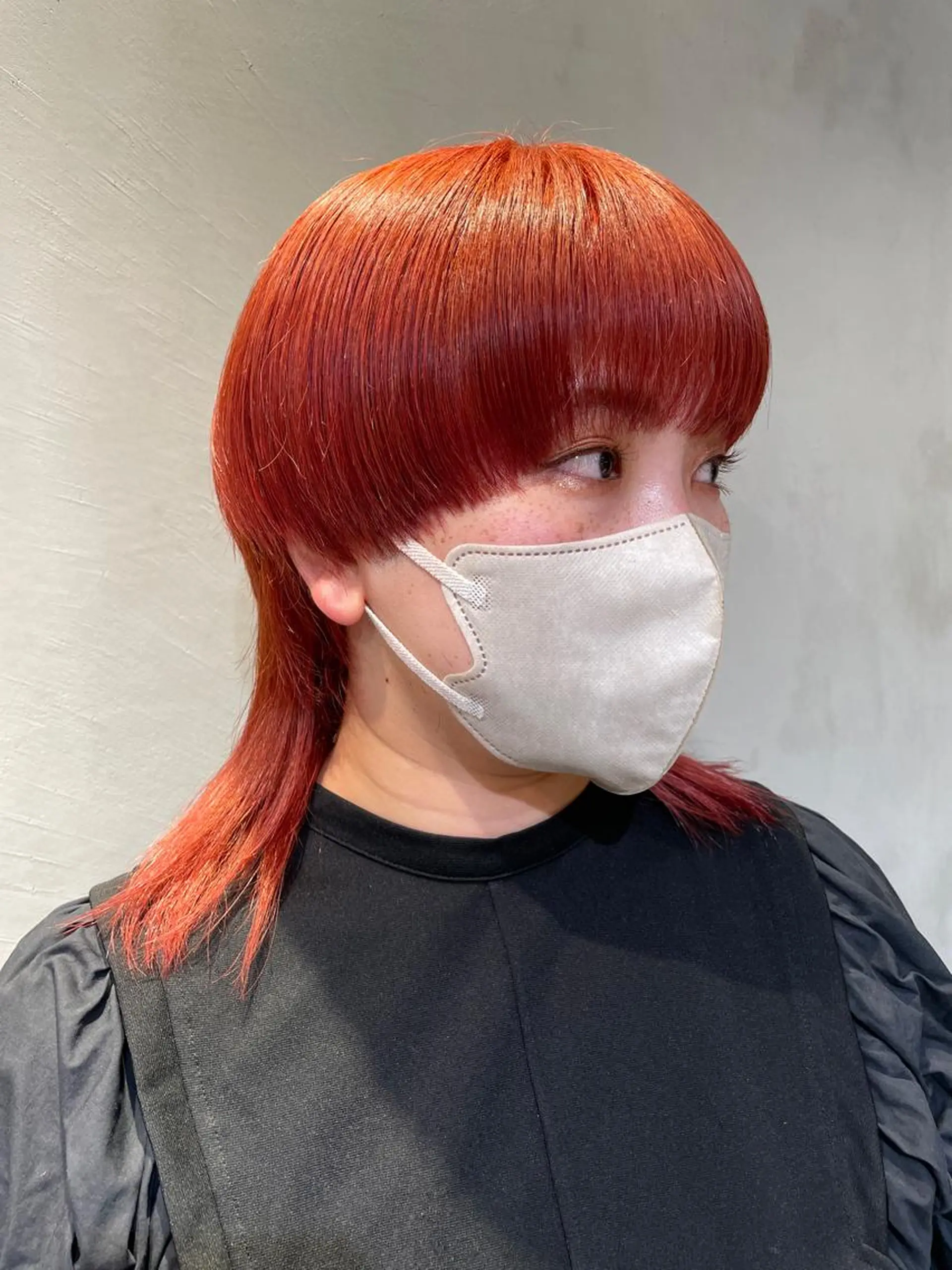 ショート カラー バレイヤージュ ブリーチ 透明感カラー ダブルカラー グレージュ ハイトーン×髪質改善 KENTAのヘアスタイル