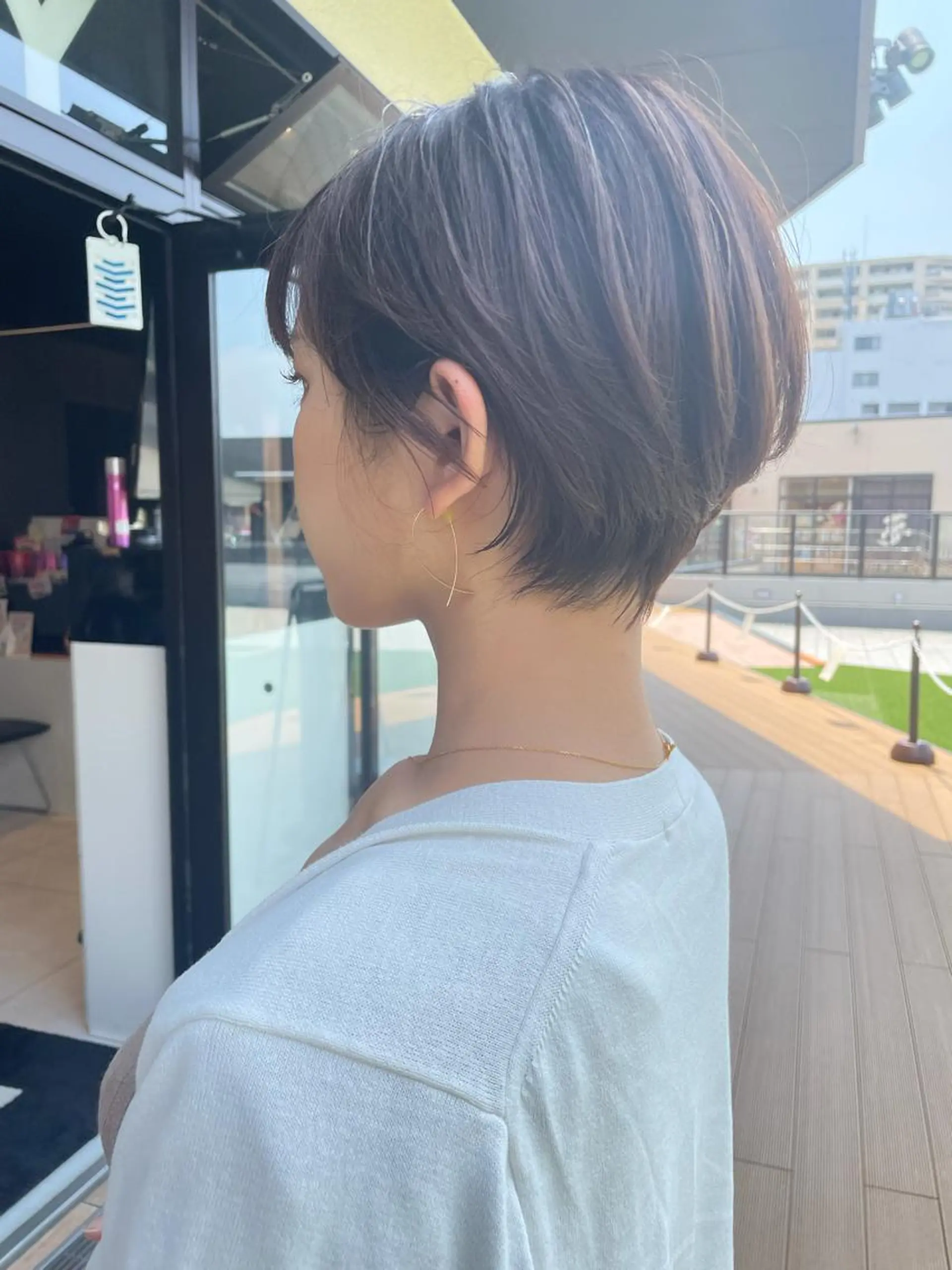 ショート カラー メンズヘア特化 崎田 成人のヘアスタイル