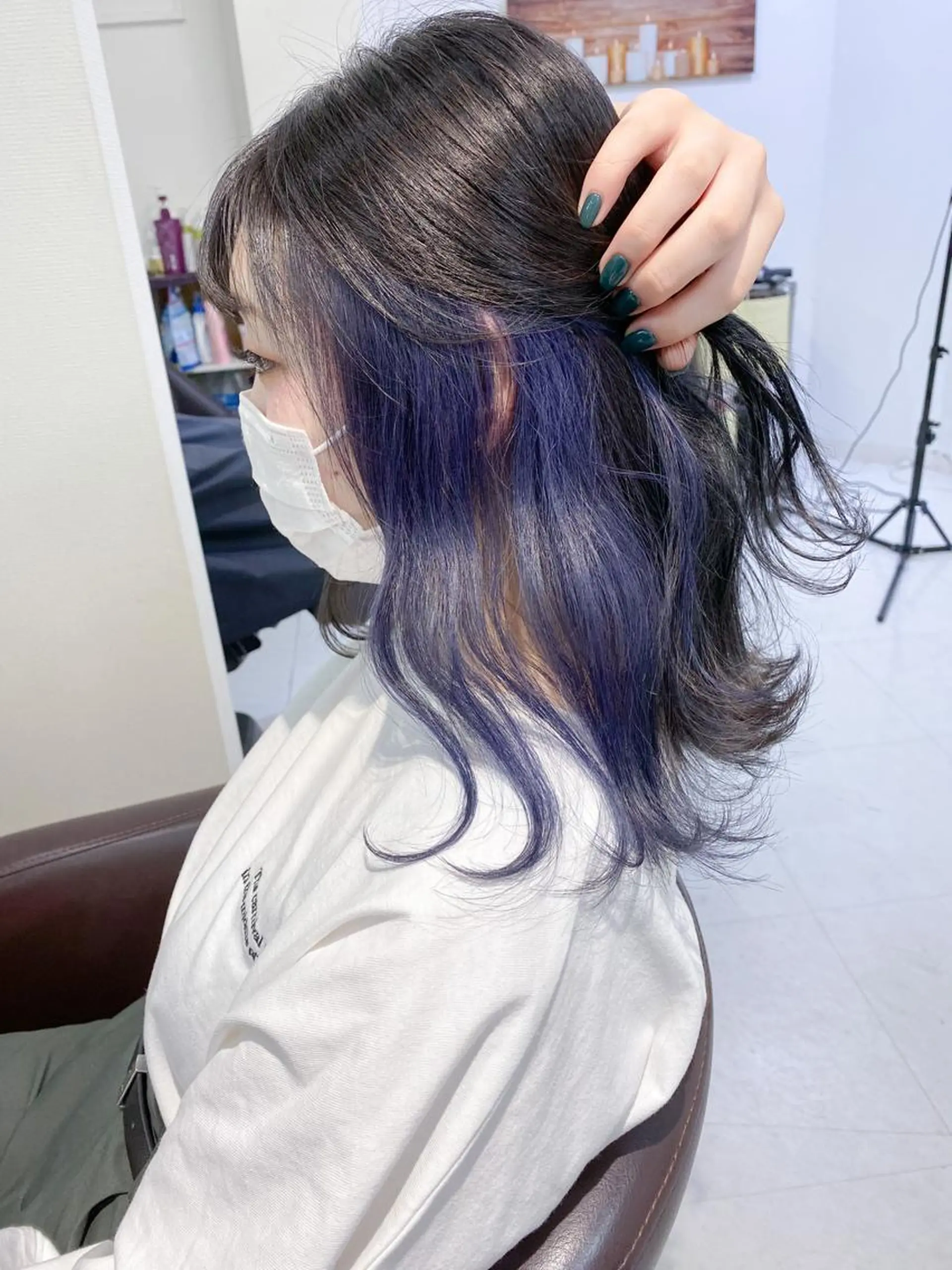 ミディアム カラー メンズ似合わせ職人 🌈SYUのヘアスタイル