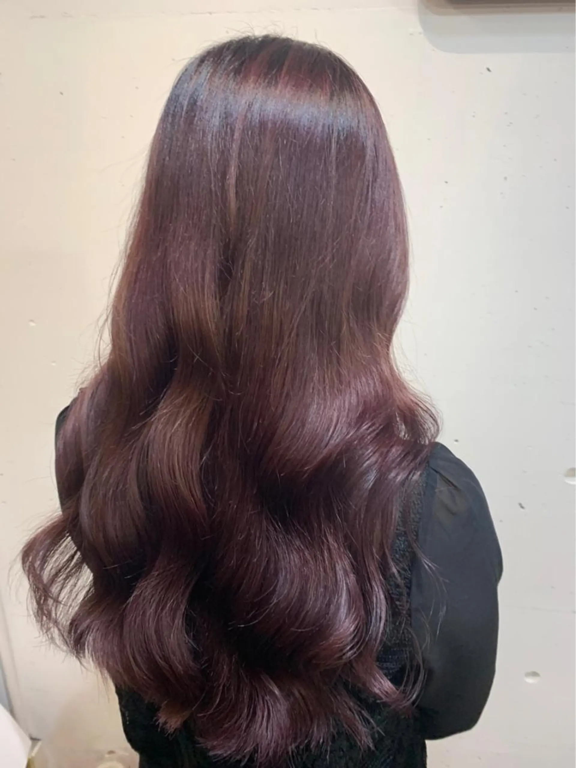 セミロング テラダ ココロのヘアスタイル