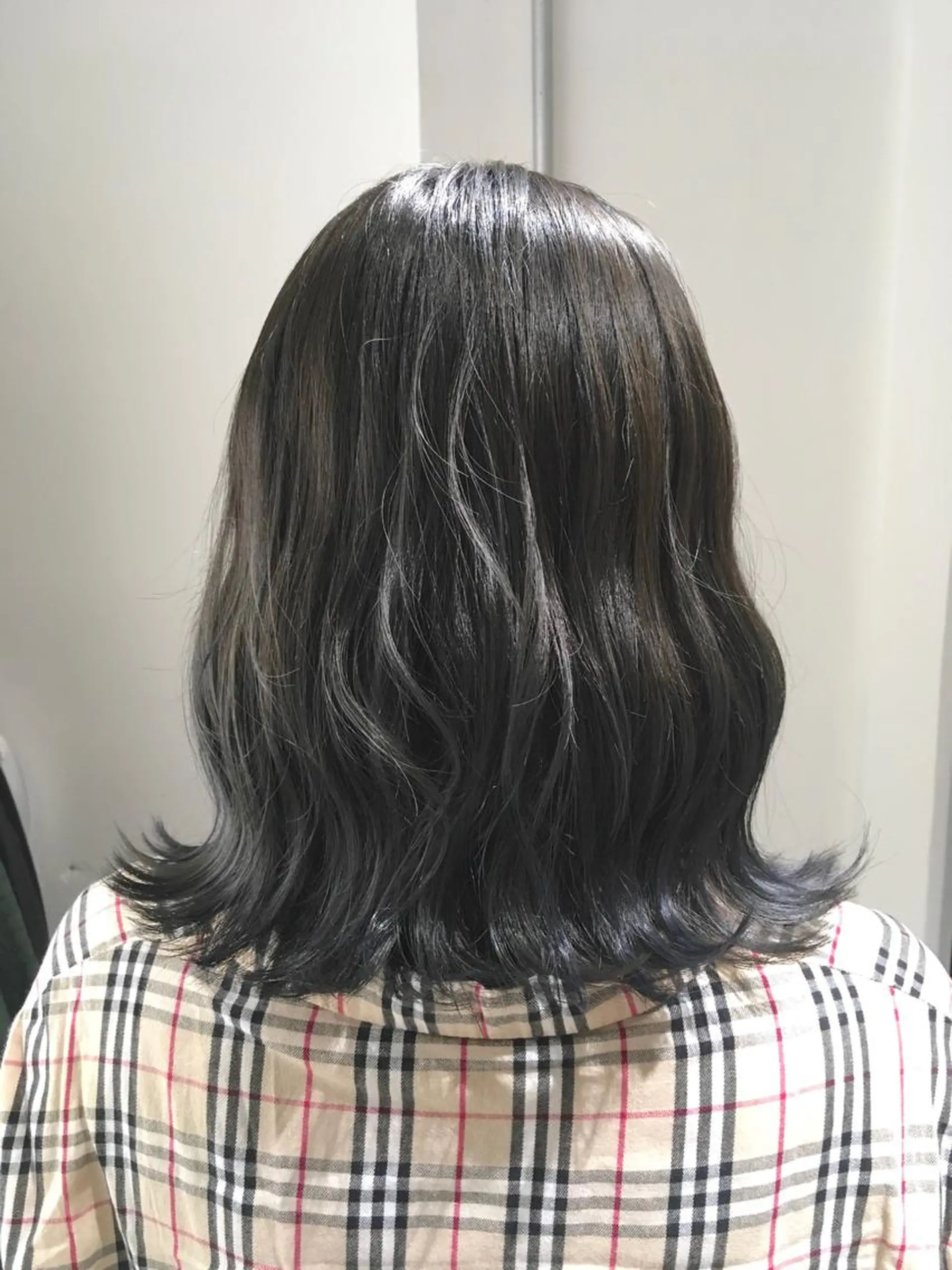 ミディアム カラー ヘアカラー トリートメント ヘアセット yoshi ☆のヘアスタイル