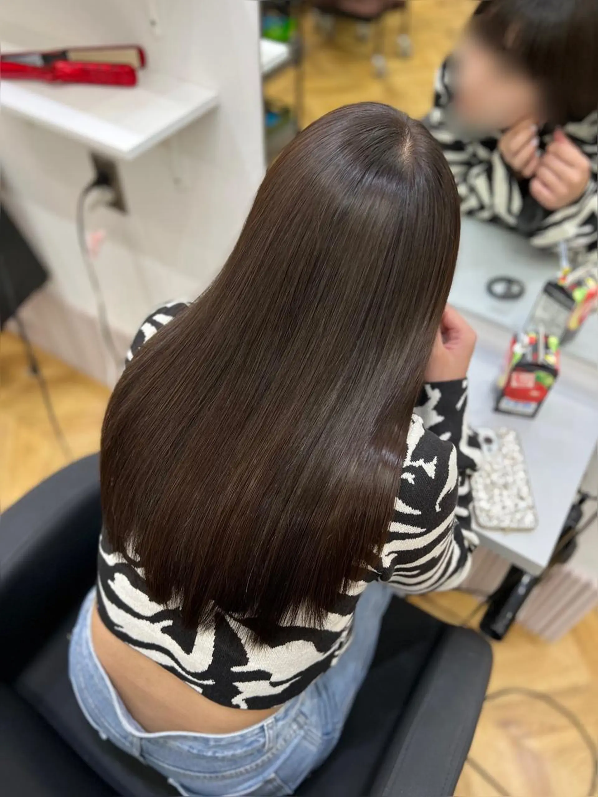 ロング カラー ヘアアレンジ カット ヘアカラー トリートメント ✨カチモリ✨レイヤー 韓国ヘア🇰🇷ゆいのヘアスタイル