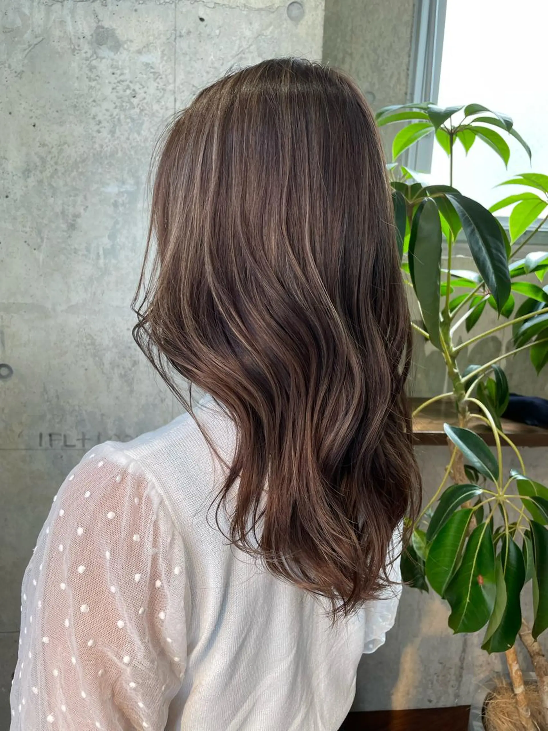 ロング ハイライト SIGN店長中村 レイヤーカット募集のヘアスタイル