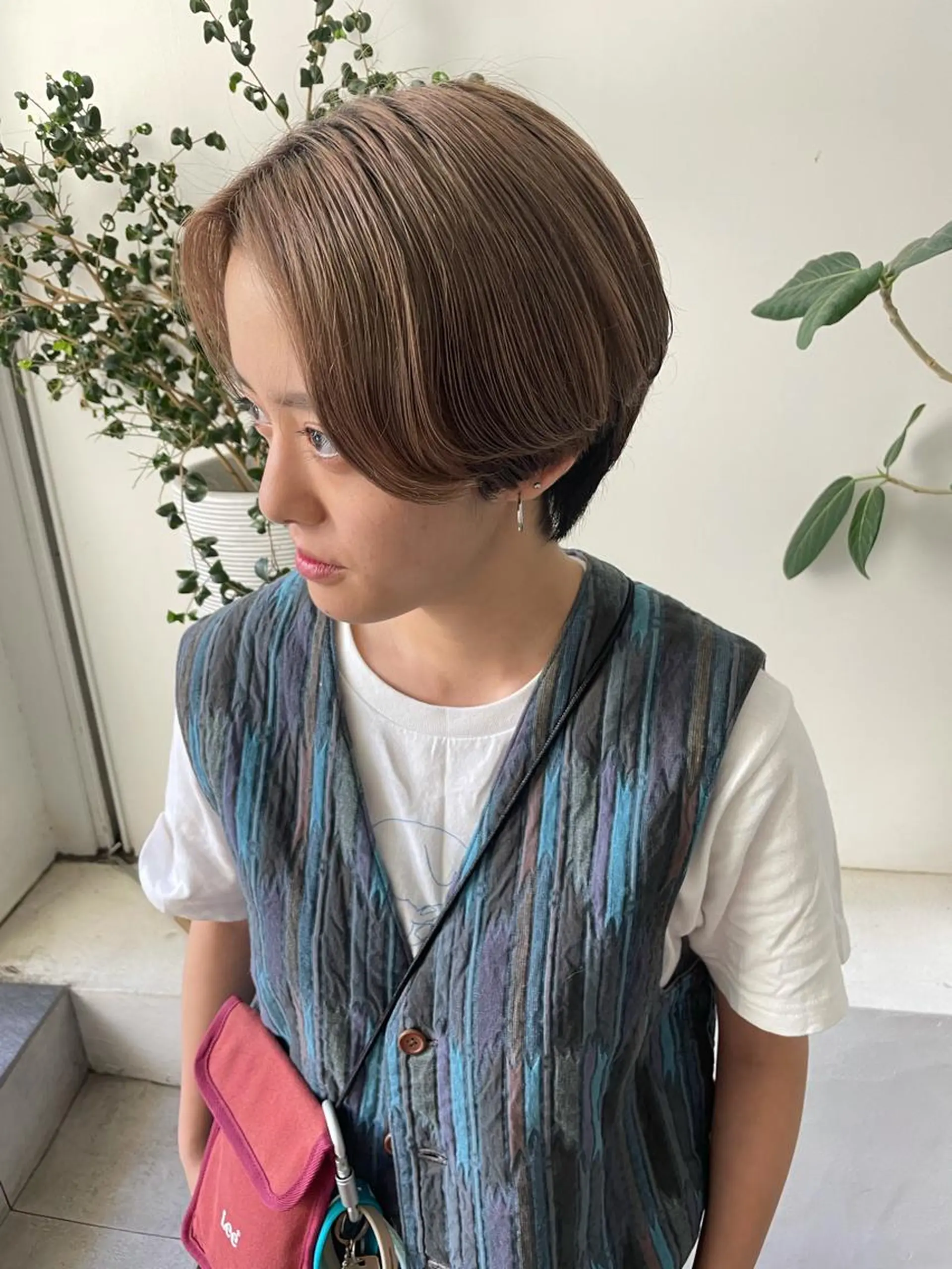 カラー ベージュカラー 透明感カラー ヘアカラー hair&nail ☯️アイリ☯️のネイルデザイン