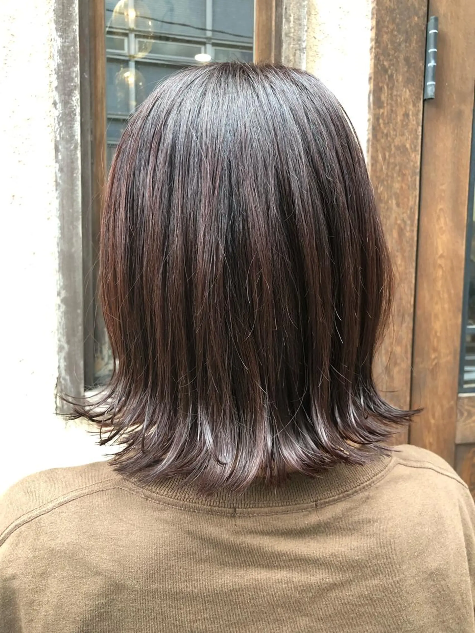 ミディアム 國次 夕貴のヘアスタイル