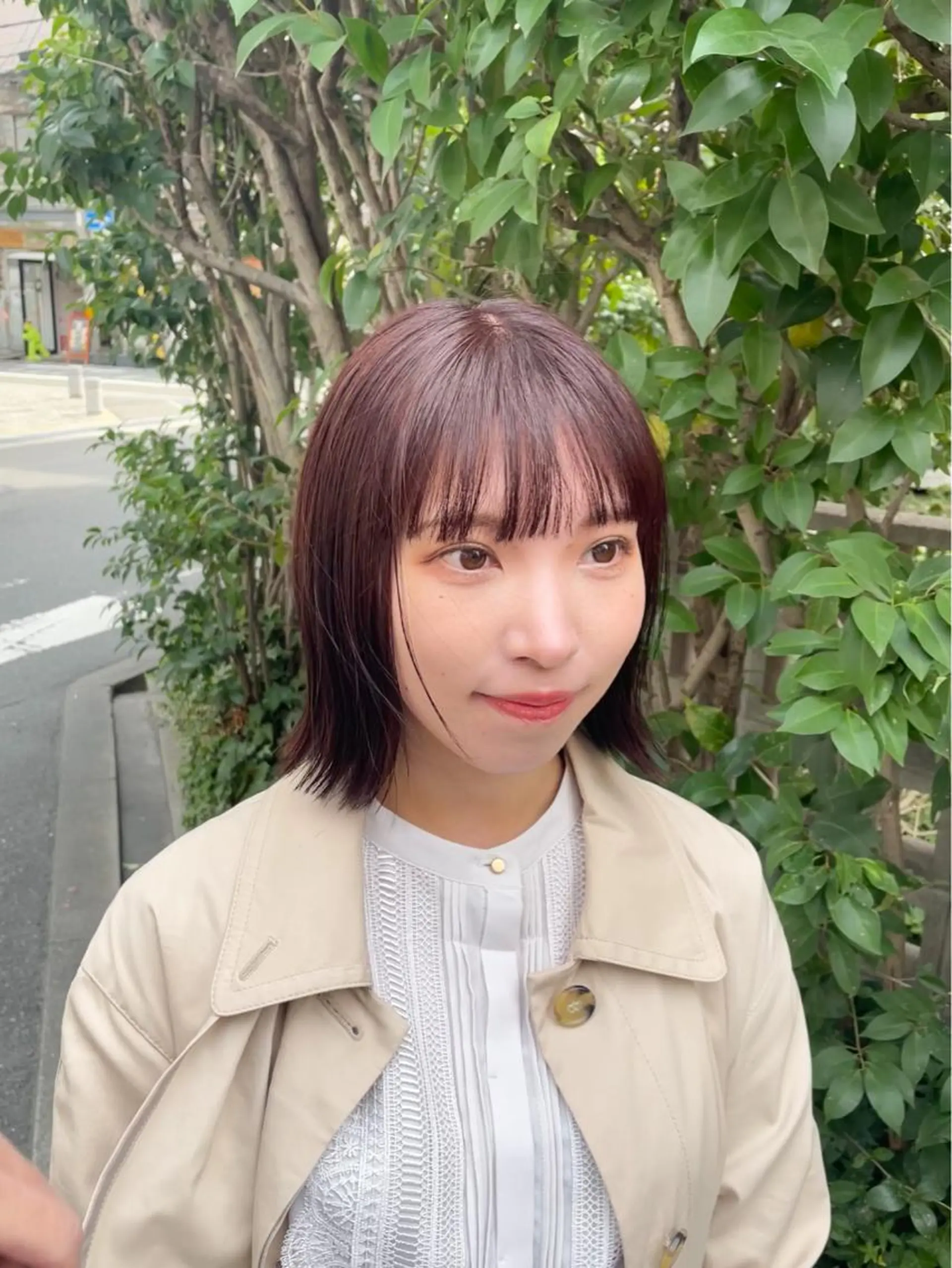 ショート カラー パーマ ヘアアレンジ メンズ キッズ 切りっぱなしボブ ボブ ワイドバング GO TODAY SHAiRE SALON所属・大人スタイル 太田のヘアスタイル