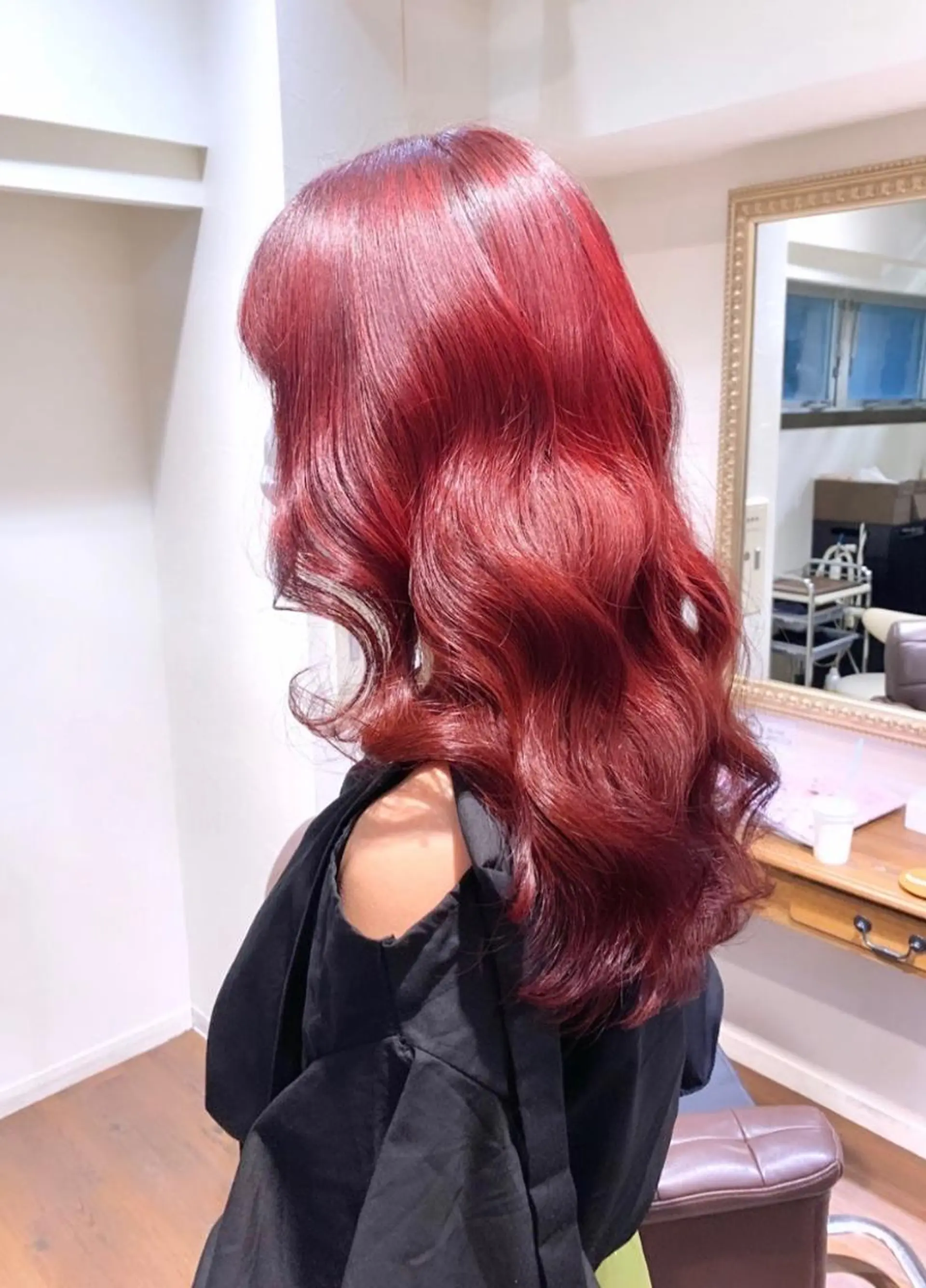 ミディアム カラー ヘアアレンジ 柔らか垢抜けｶﾗｰと ｶｯﾄ🫧ASUKAのヘアスタイル