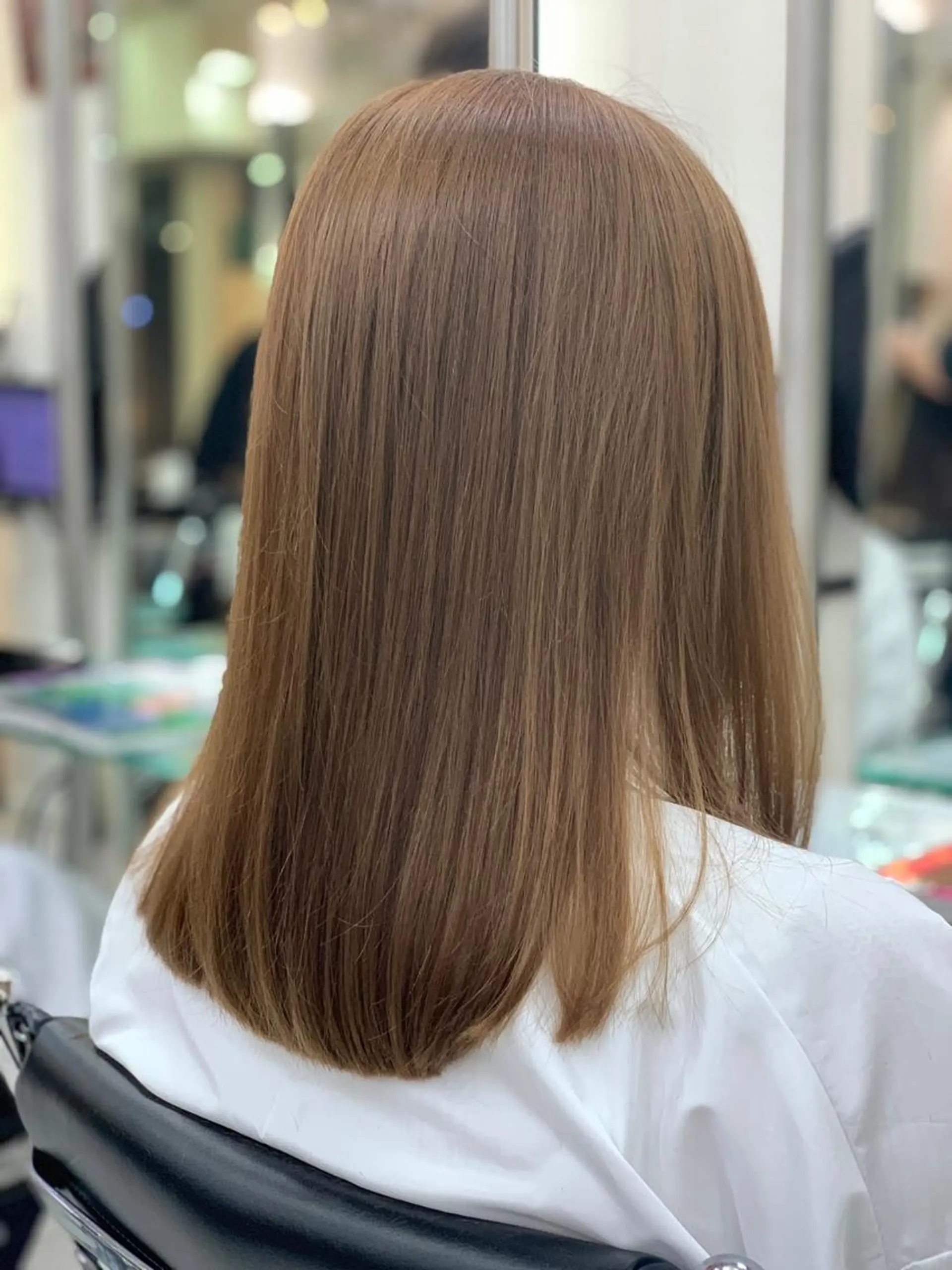 セミロング パーマ 橋口 晃典のヘアスタイル