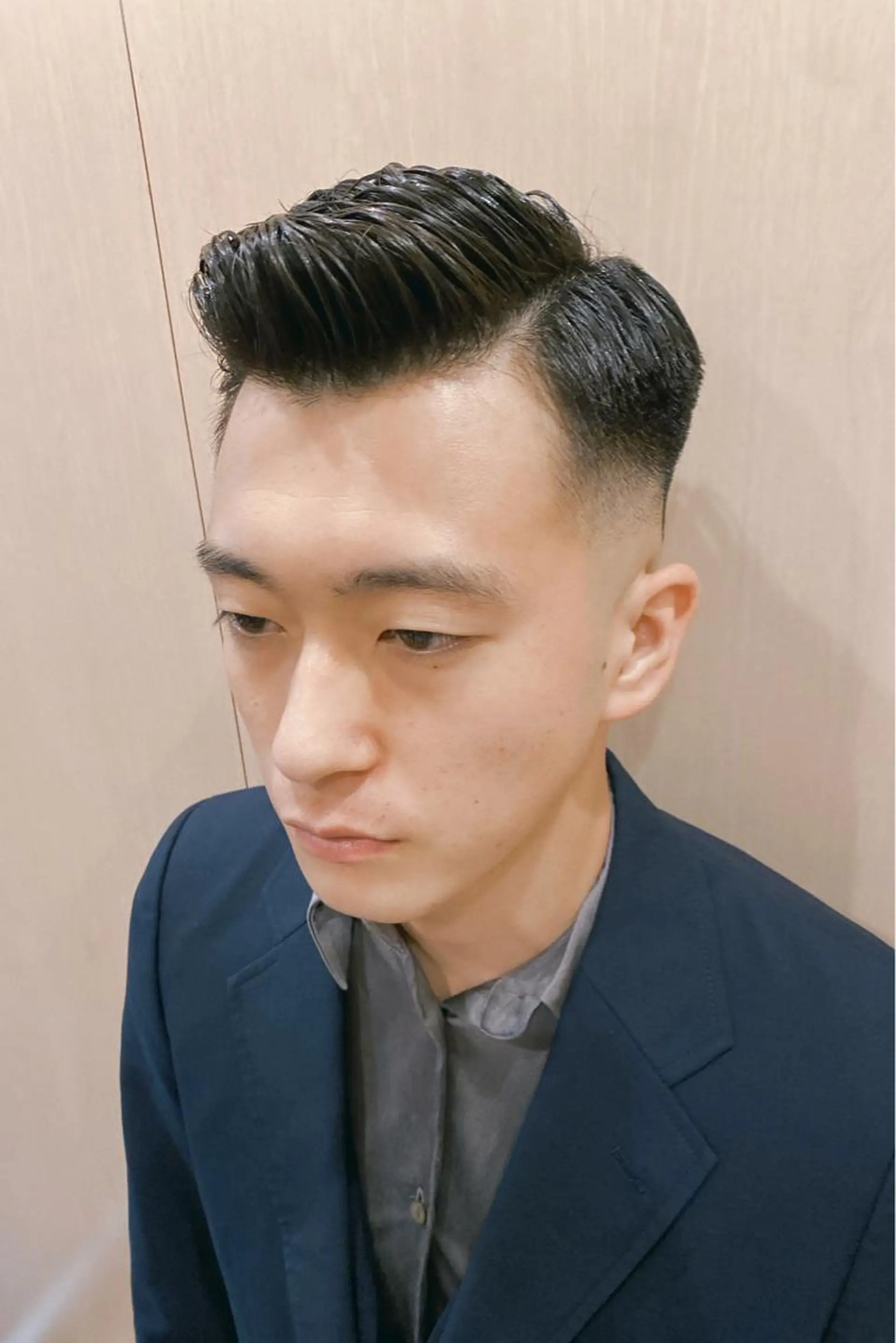 ショート パーマ メンズ 山田 哲平のヘアスタイル