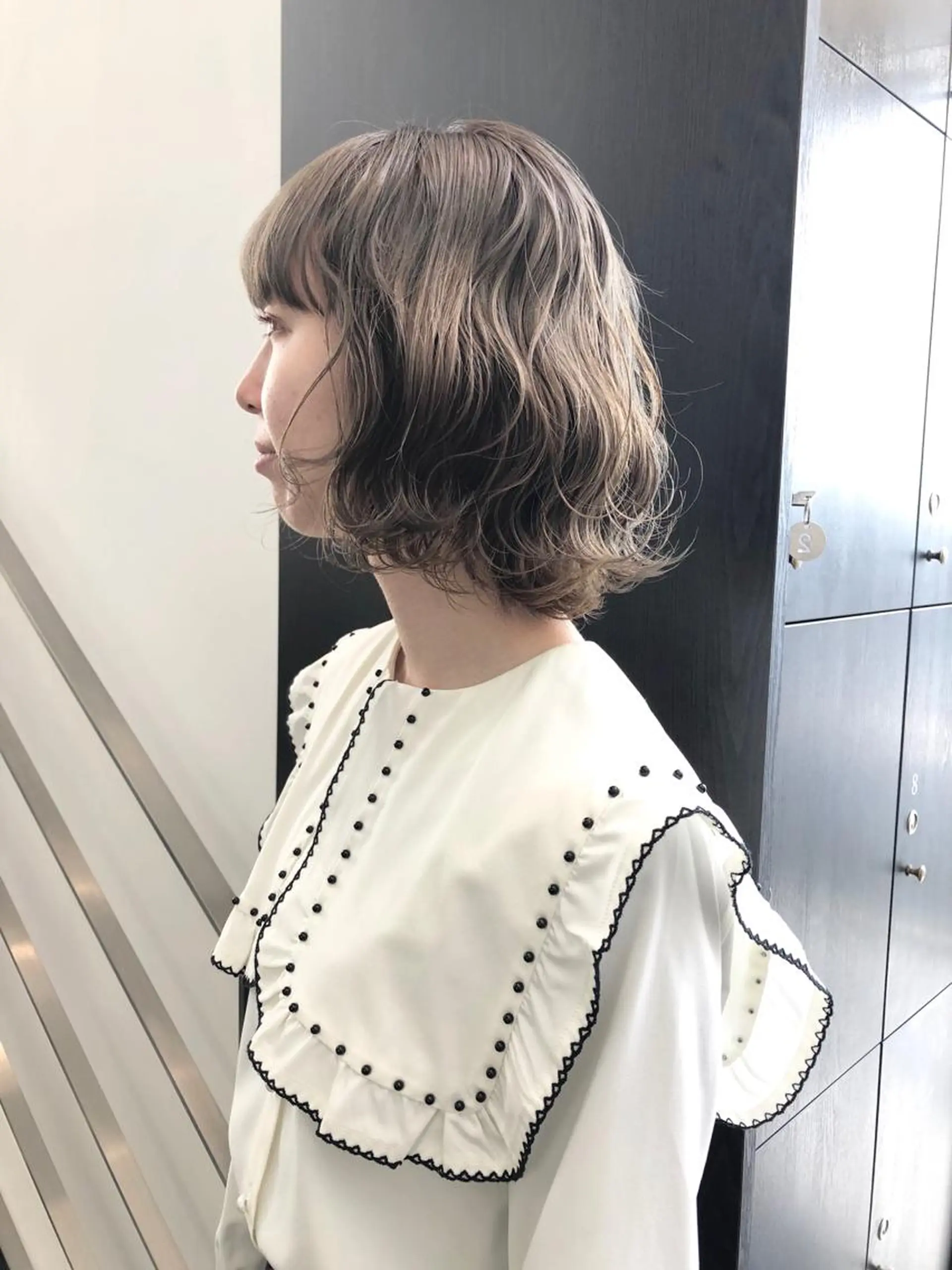 ショート カラー パーマ ヘアアレンジ メンズ キッズ メンズバレイヤージュ メンズブリーチ メンズハイライト メンズハイトーン アッシュ カット ヘアカラー トリートメント stylist 🌸 kana.のヘアスタイル