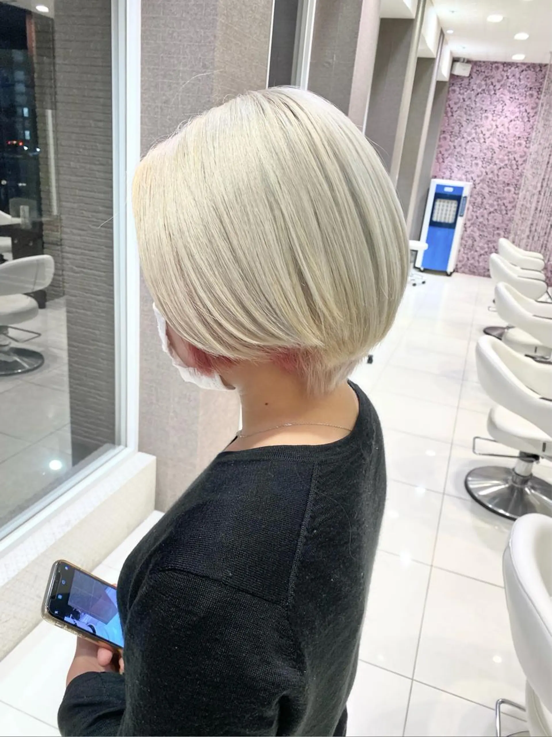 ショート カラー 【BIBBIDI】 MIKIのヘアスタイル