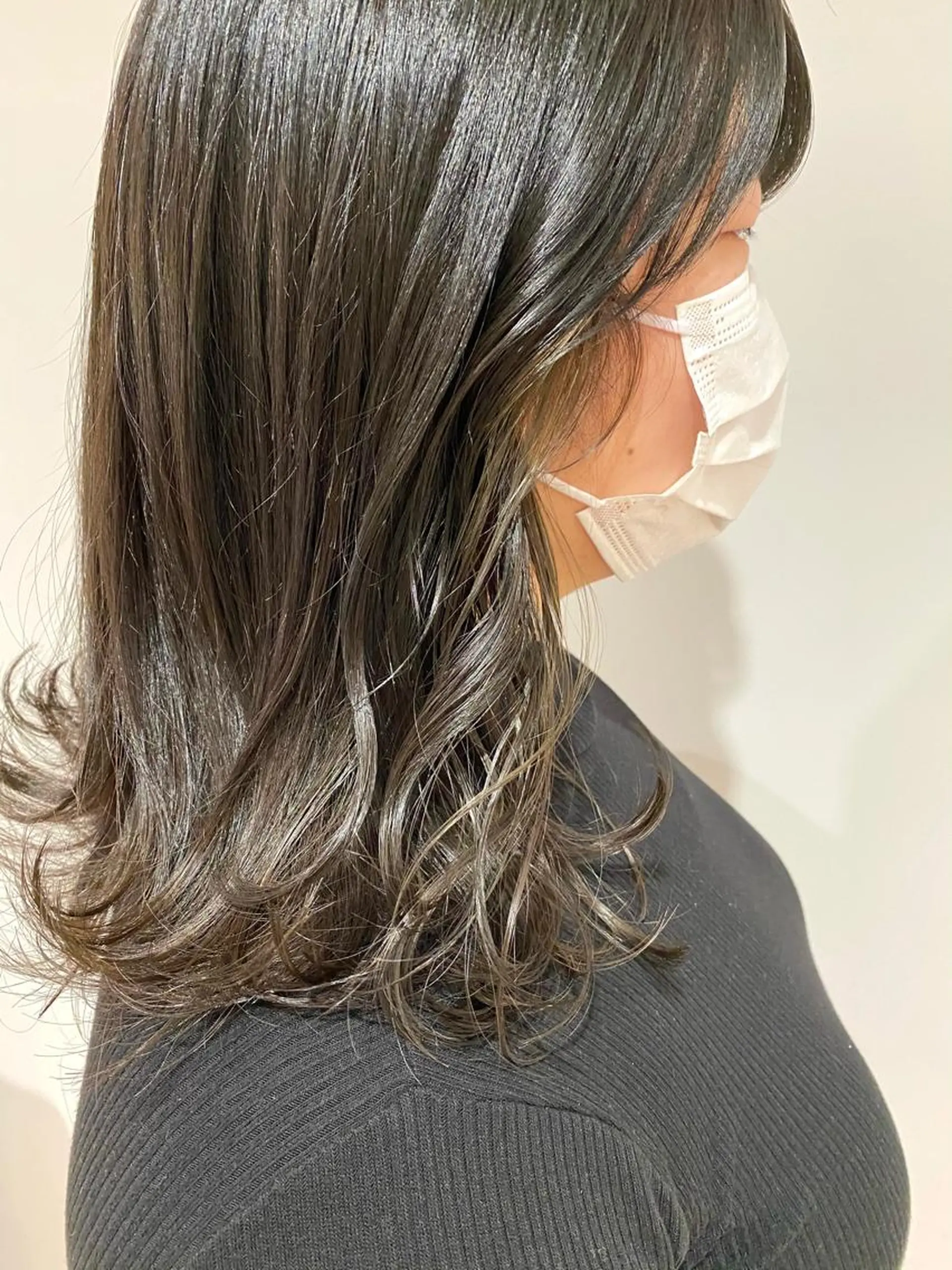 セミロング カラー 🌈🌸あおき みちる🌟💗のヘアスタイル