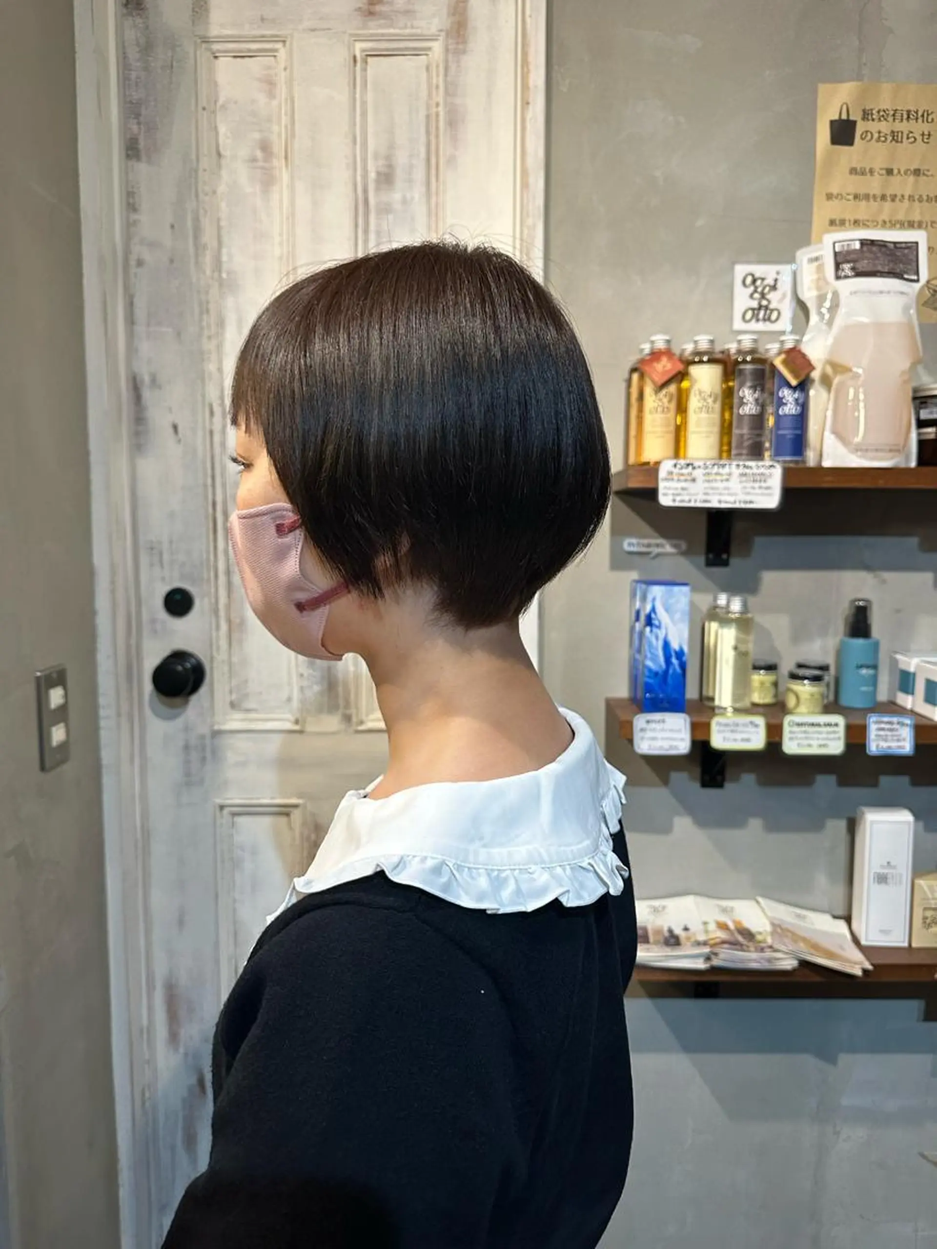 ショート 中村 彩乃のヘアスタイル