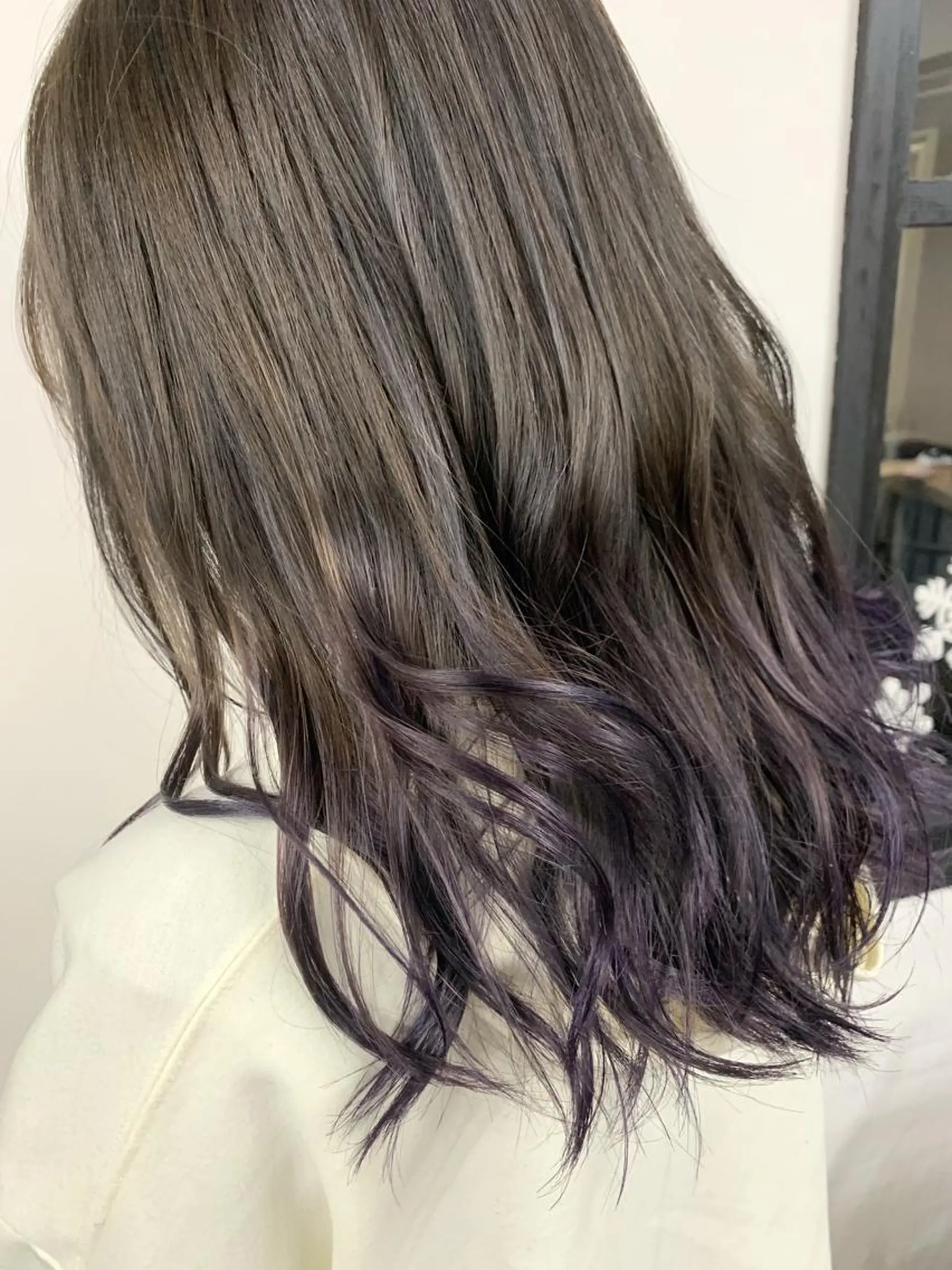 ロング カラー メンズパーマ メンズ特化ryoのヘアスタイル