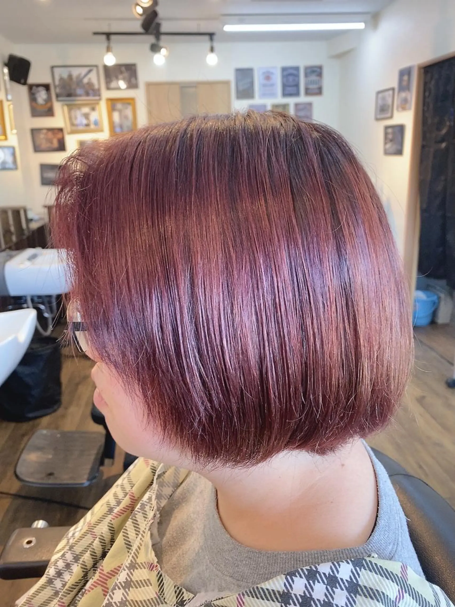 ショート カラー 中田 孝之のヘアスタイル