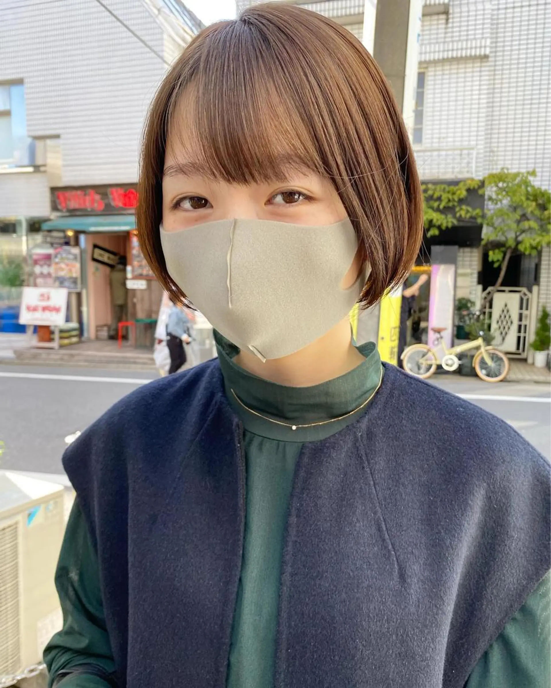 ショート カラー カット ヘアカラー 西山梨々【5/1〜 復帰致します🌼】のヘアスタイル