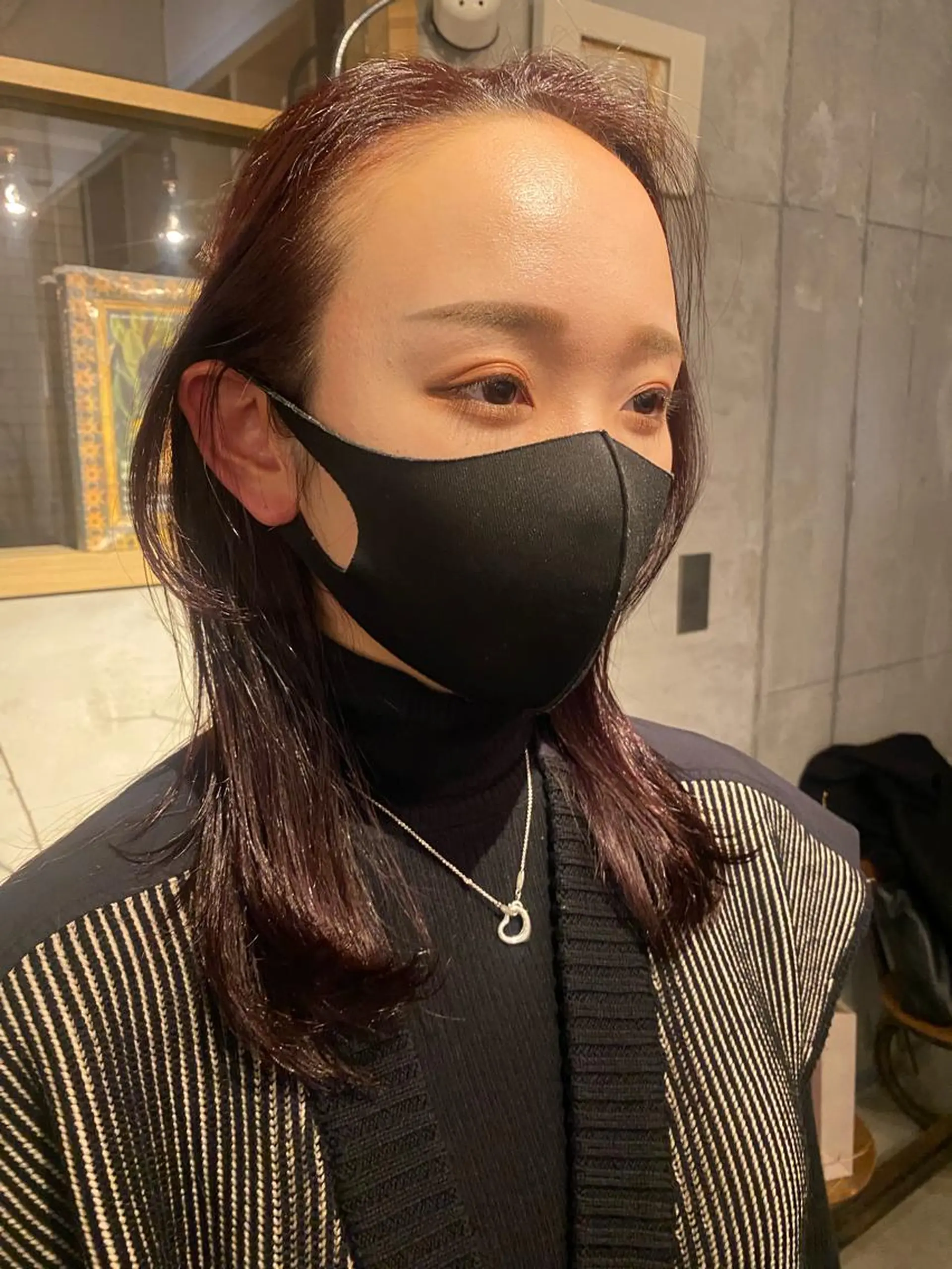 カラー 高円寺/loca/ 田中南帆のヘアスタイル