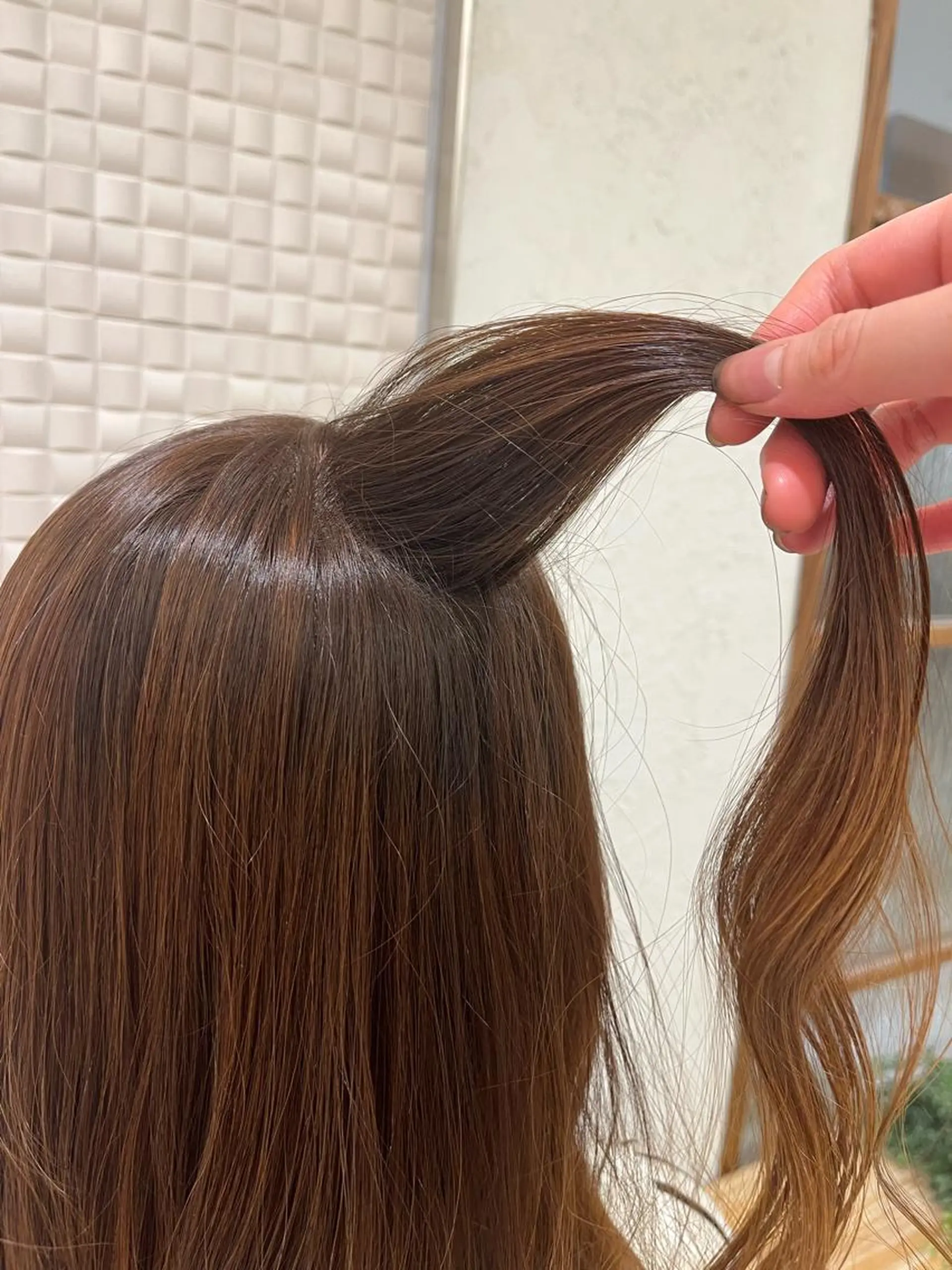 カラー ばんちなつ / ボブ/透明感カラーのヘアスタイル