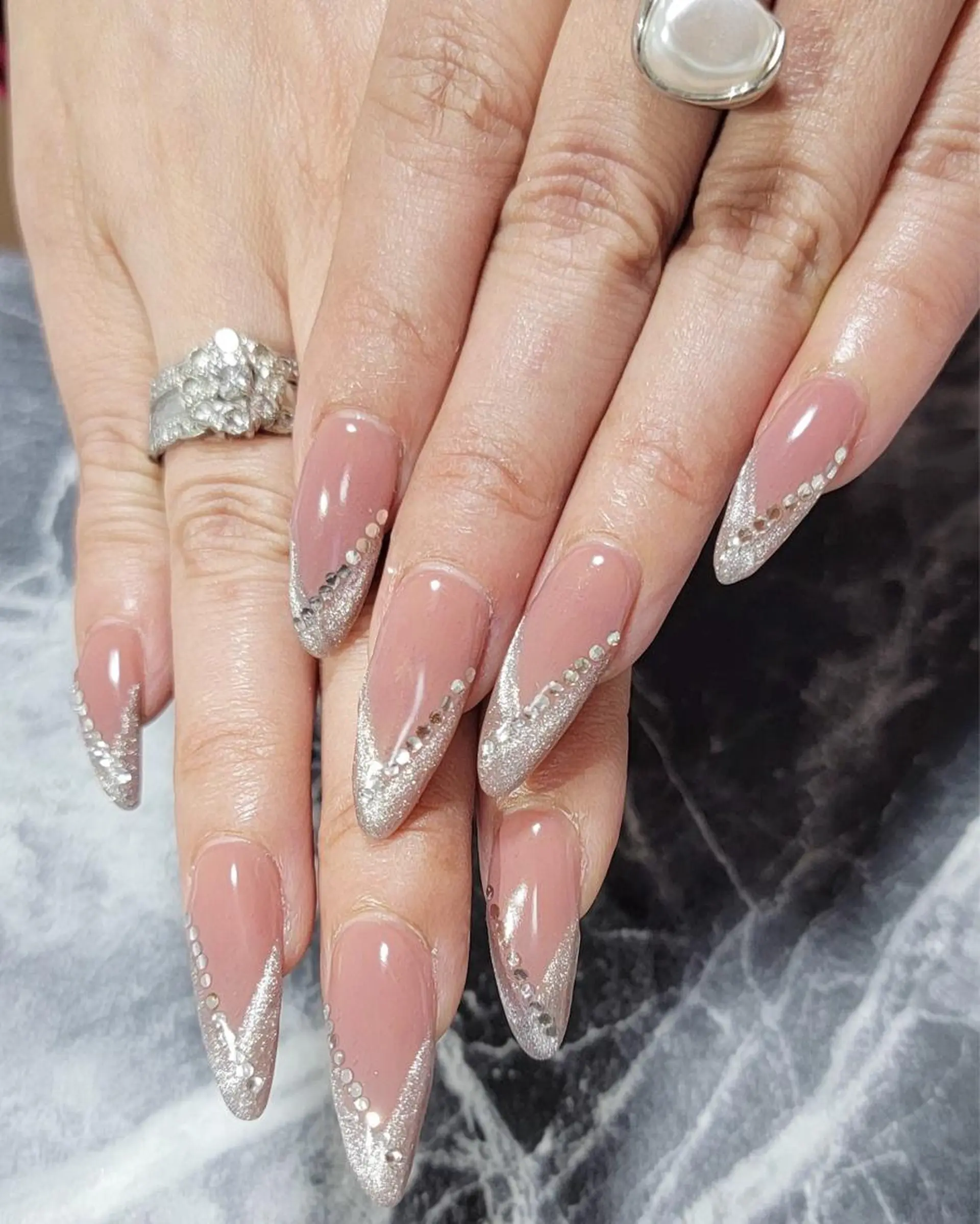ネイル フットネイル フレンチネイル ニュアンスネイル シンプルネイル 春ネイル ネイル フフラ所属・nail fufla ♡yamane♡のネイルデザイン