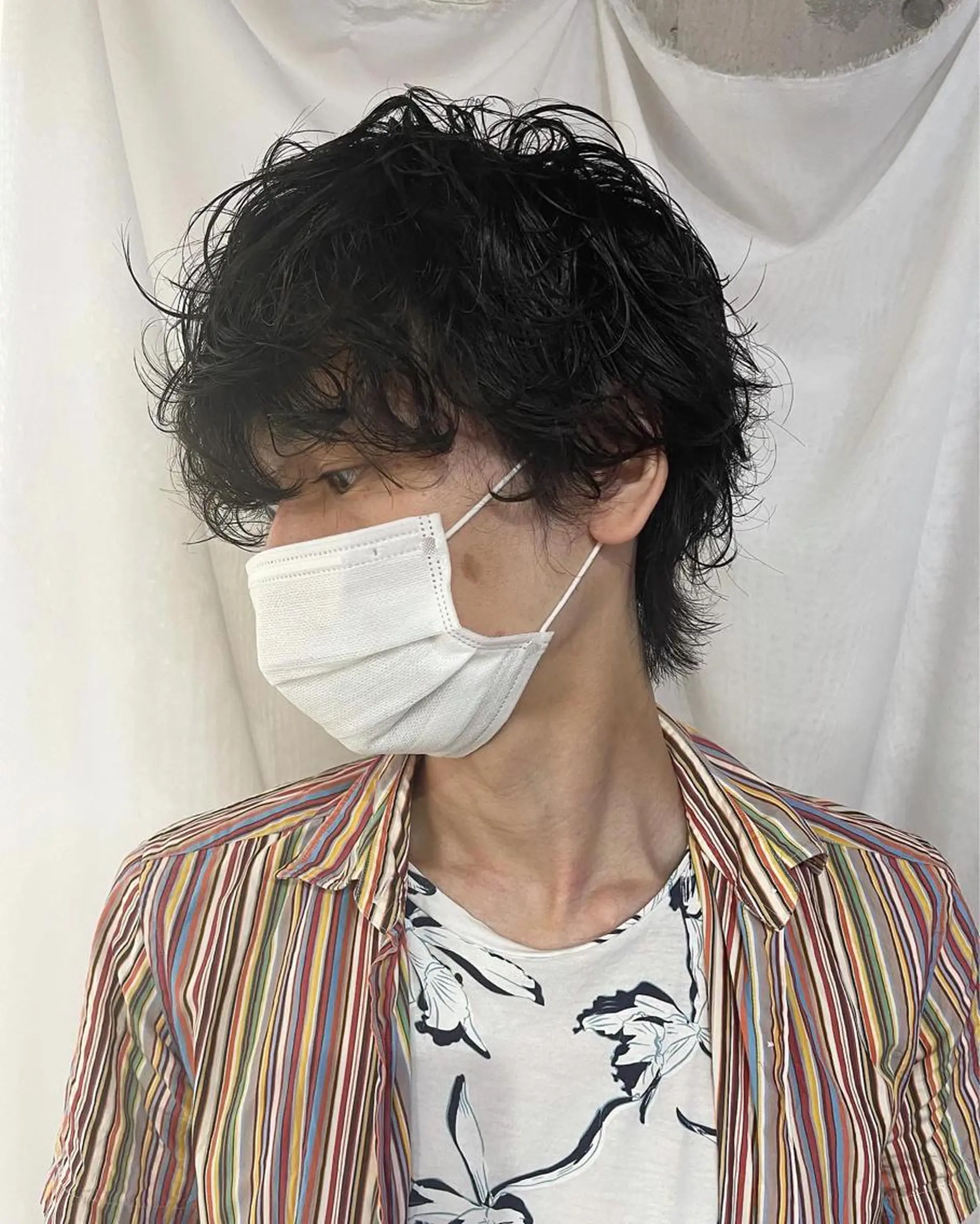 ショート パーマ メンズ 早瀬裕之 パーマのヘアスタイル