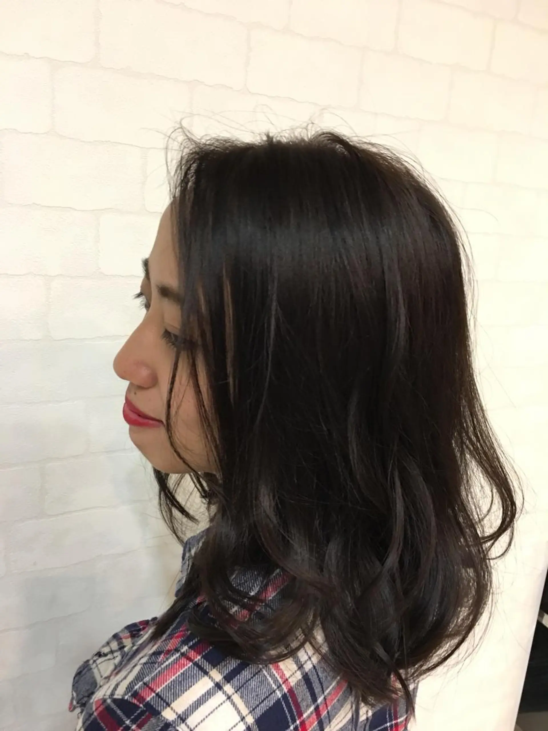 セミロング Agu hair rupia 金沢店所属・金沢美容室/ 艶髪/夜営業/JINのヘアスタイル