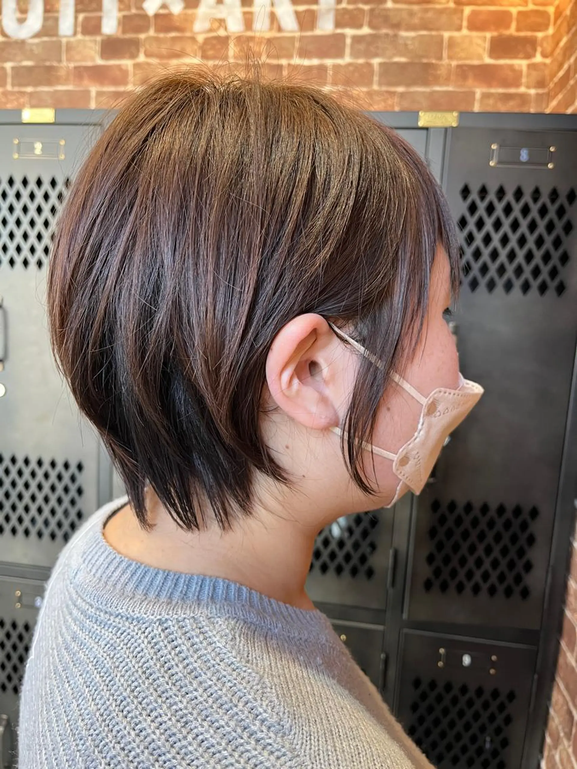 ショート カラー パーマ ヘアアレンジ メンズ キッズ ネイル マツエク・マツパ アイブロウ メンズブリーチ メンズハイライト メンズインナーカラー メンズ韓国風 ブリーチ 久木原 ゆりのヘアスタイル