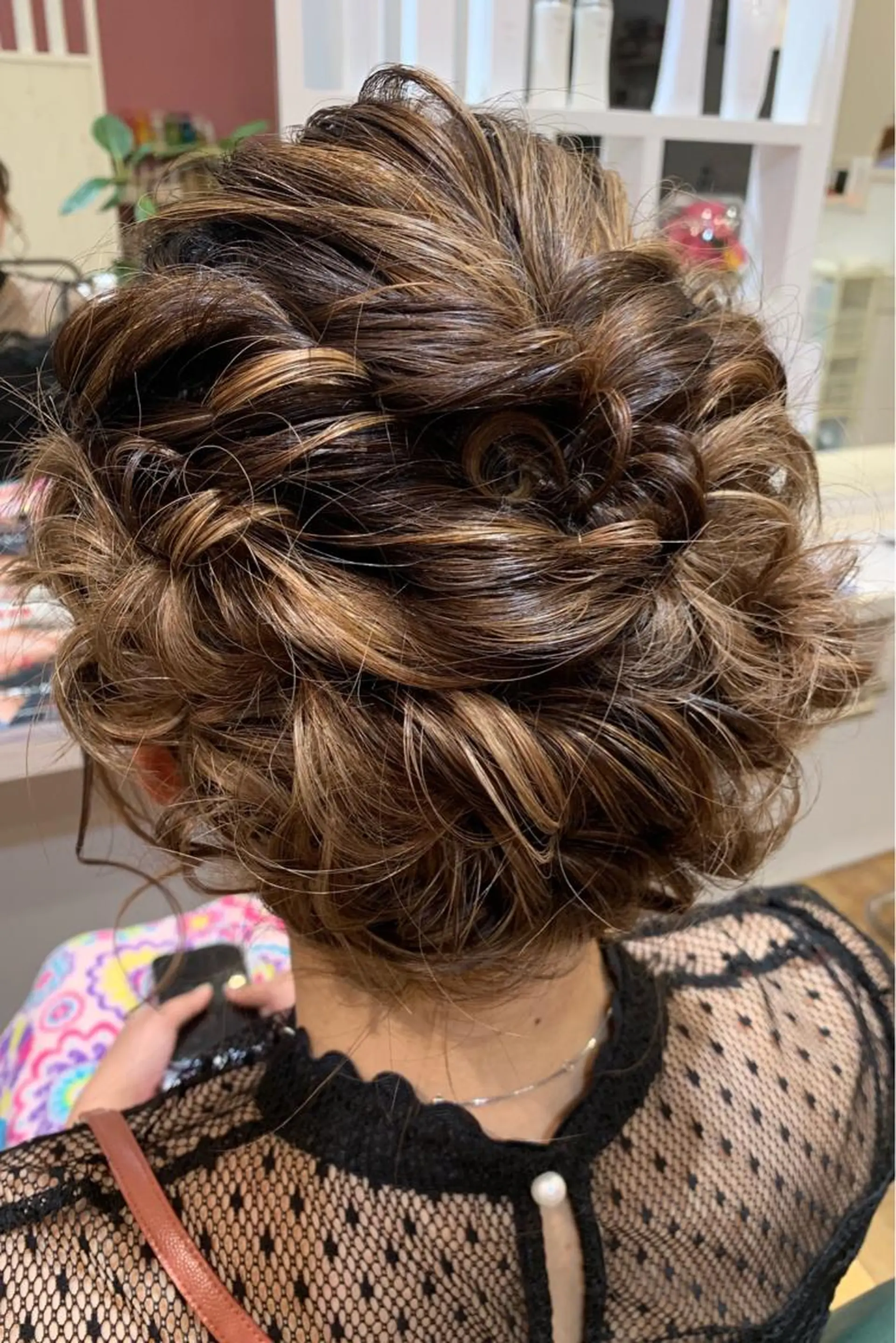 ロング ヘアアレンジ 工藤 萌香のヘアスタイル