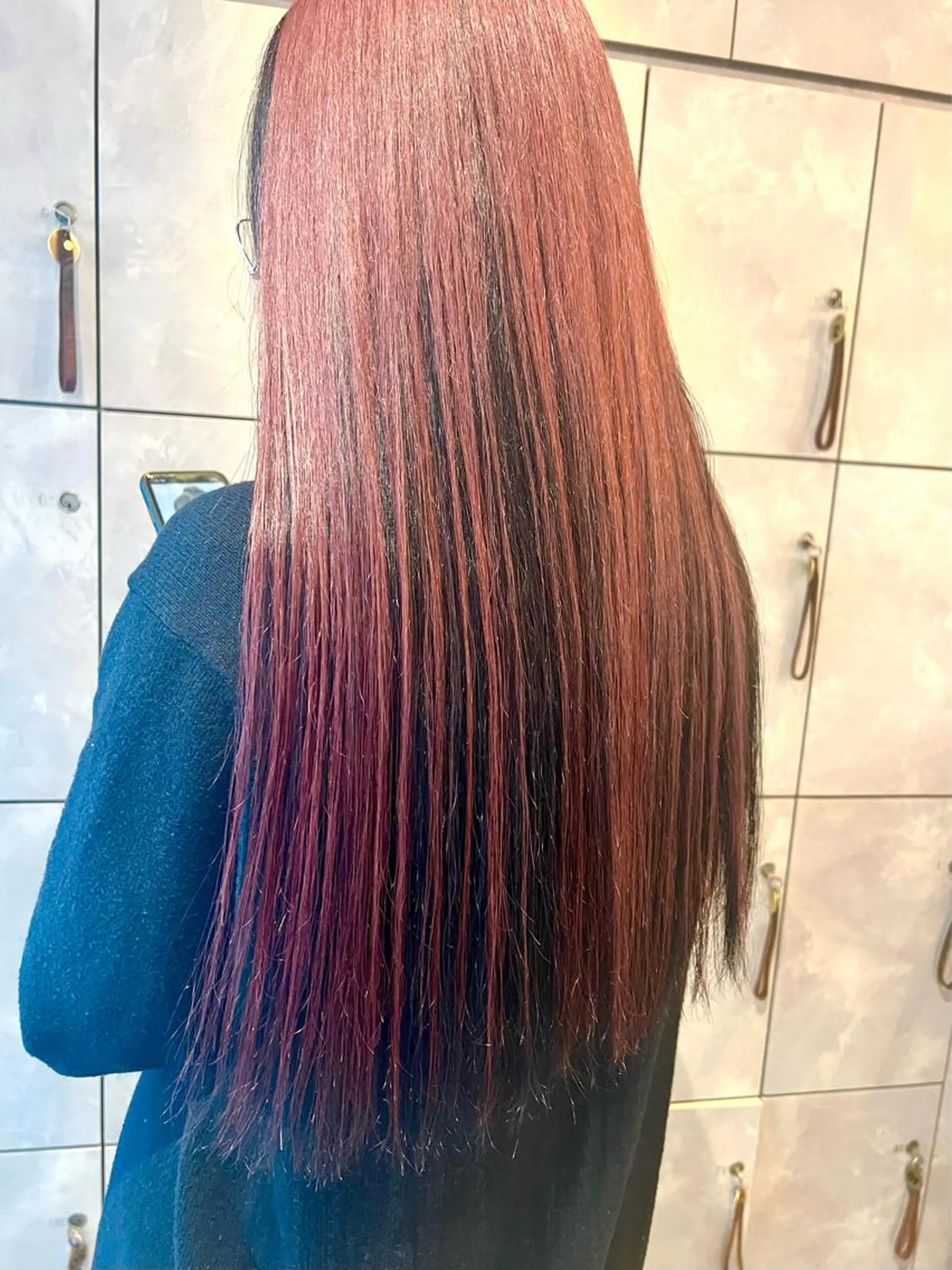 ロング カラー ヘアアレンジ ヘアカラー トリートメント ヘッドスパ ヘアセット 🌈インナーカラー ‘ショウマ’🌈のヘアスタイル
