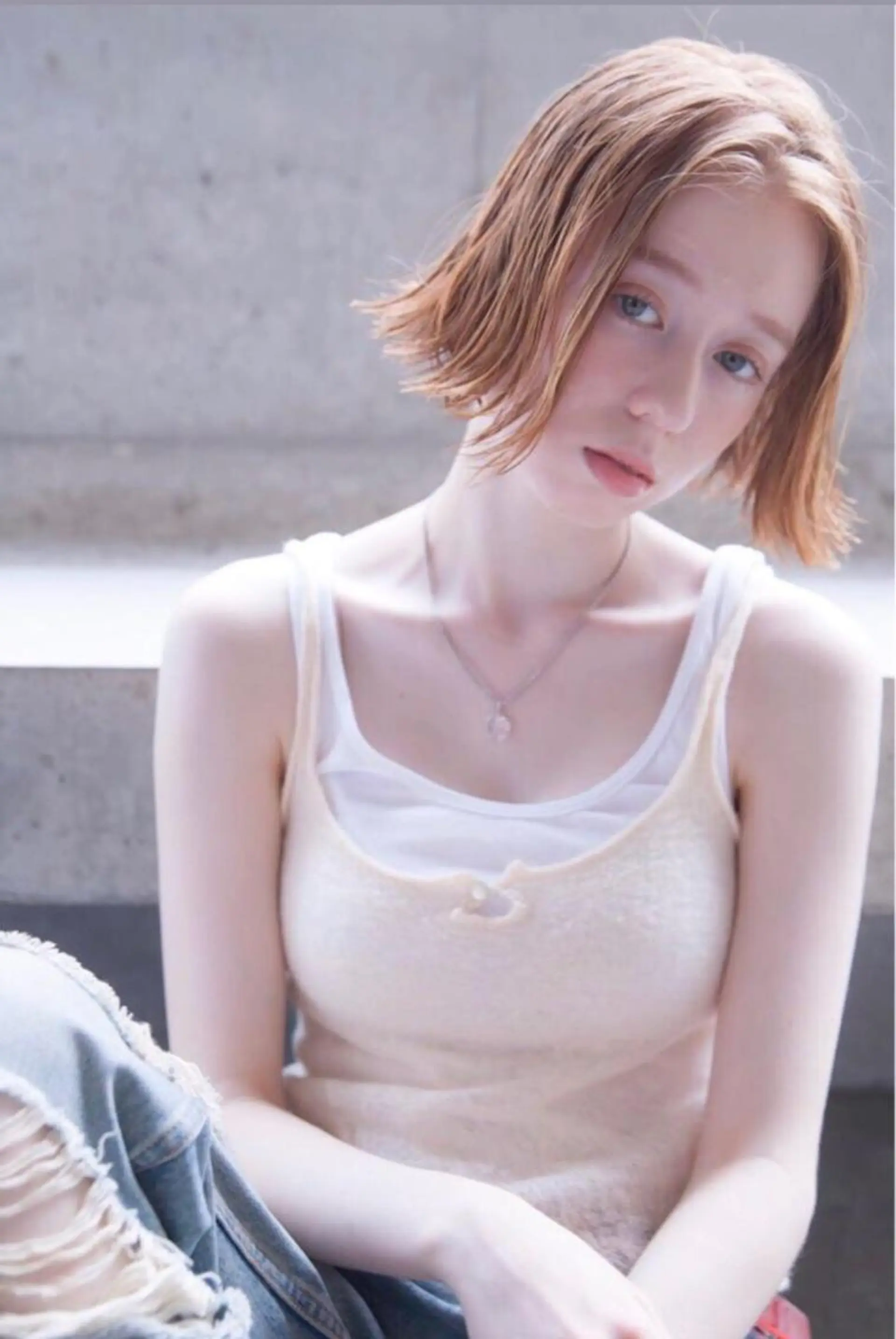 ショート カラー RUKA 美容院×ネイリストのヘアスタイル