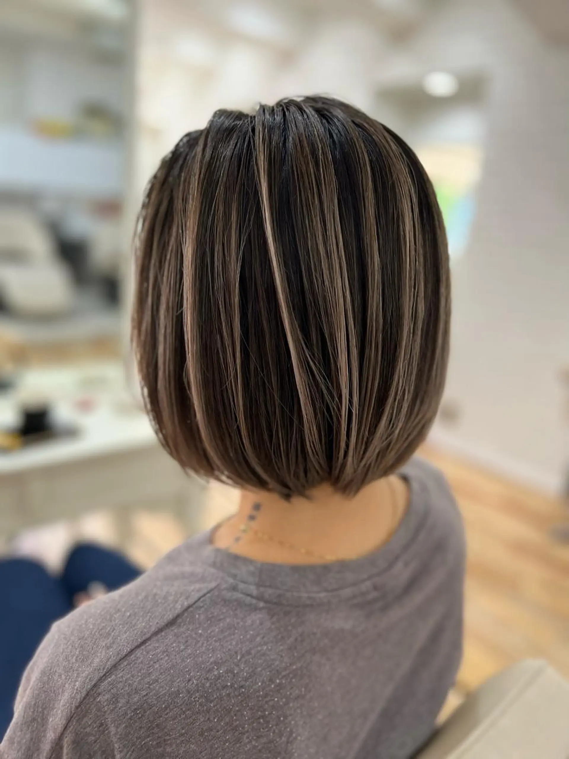 ミディアム カラー ヘアアレンジ 久米 治仁のヘアスタイル