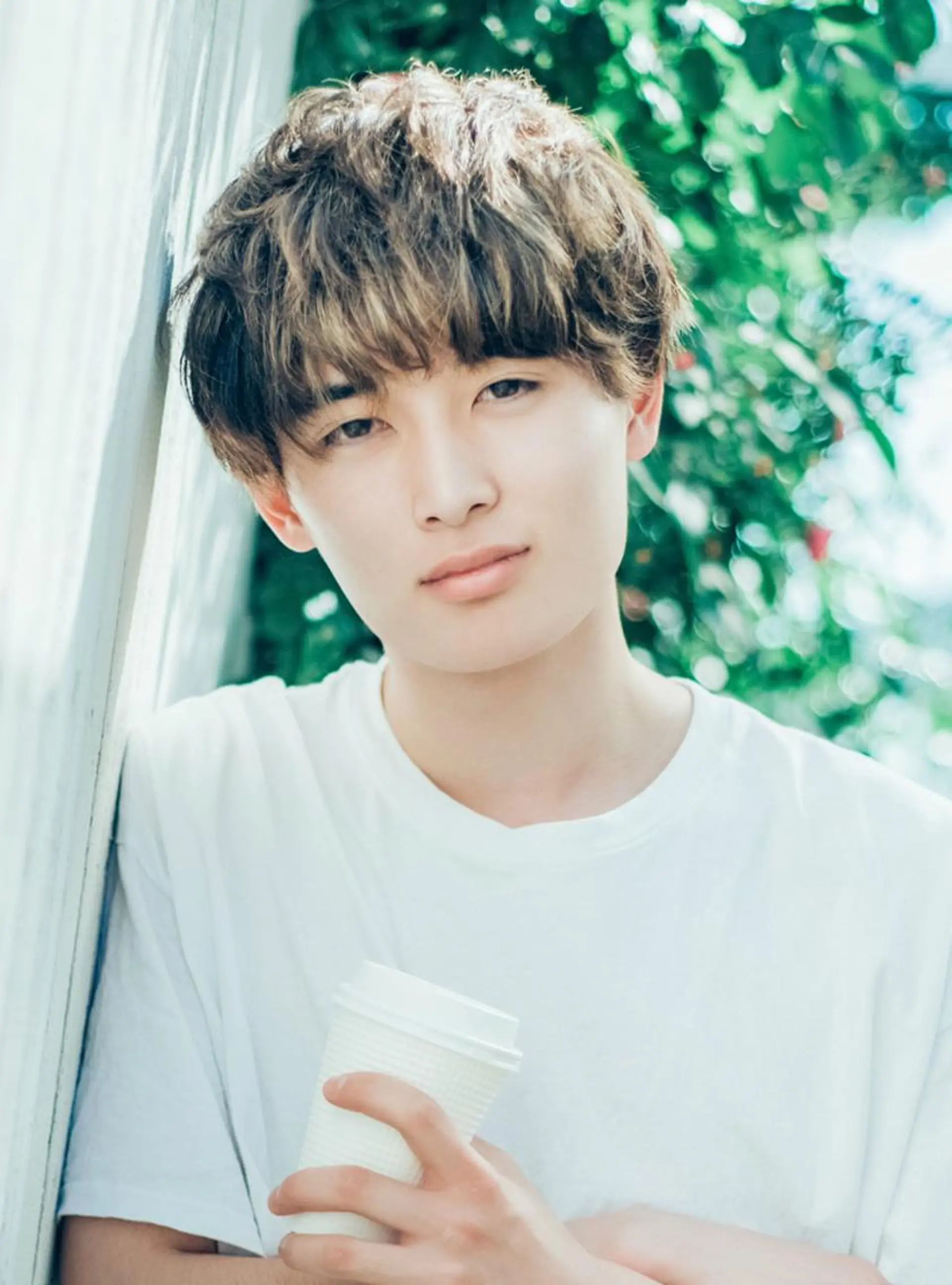 ショート パーマ メンズ カット パーマ トリートメント 【全席個室サロン】 NUMBER 天王寺のヘアスタイル