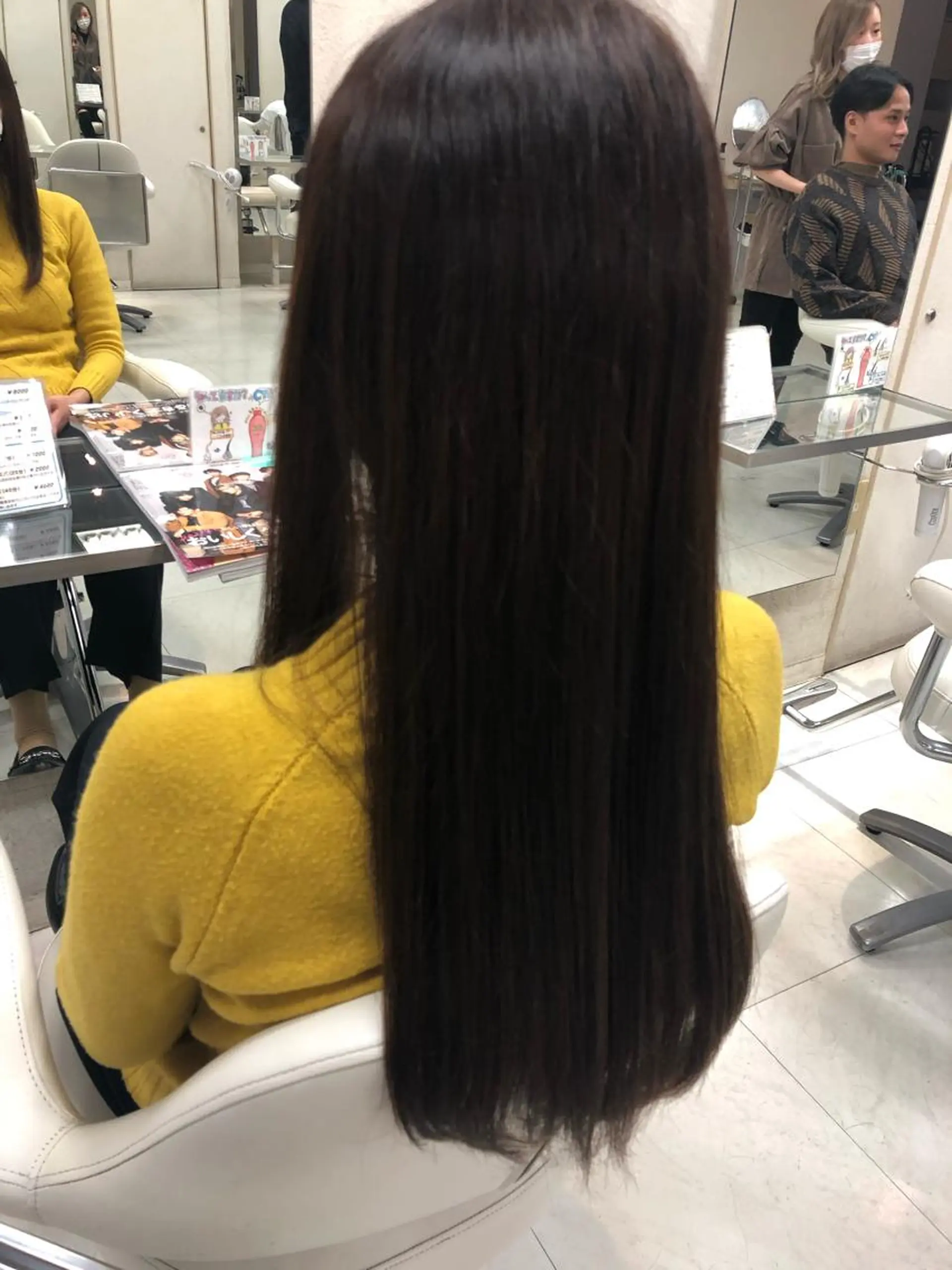 ロング 阿部 美咲のヘアスタイル
