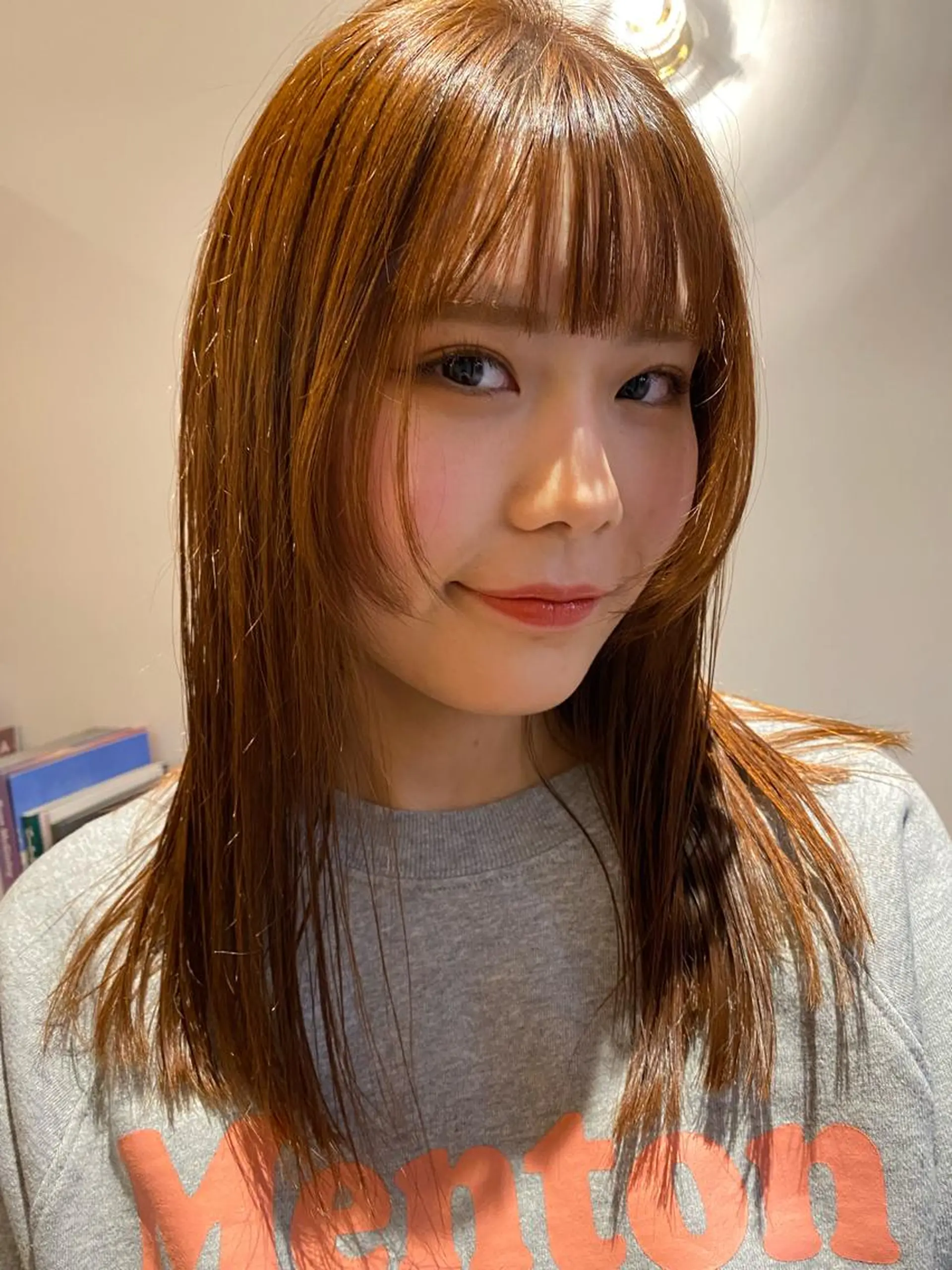 ミディアム 砂原 ひよりのヘアスタイル