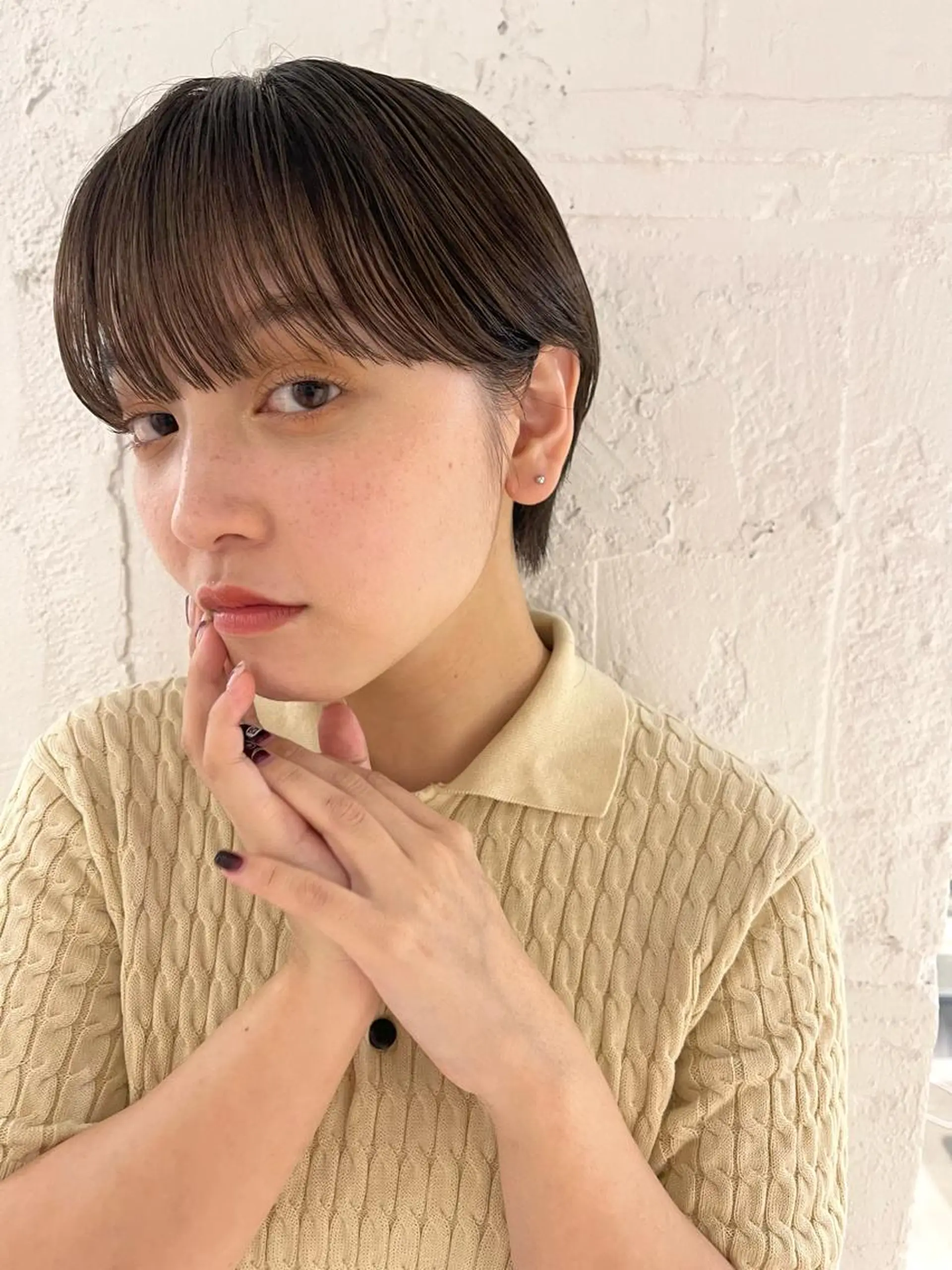 ショート カット ヘアカラー トリートメント 川本 裕🌿のヘアスタイル