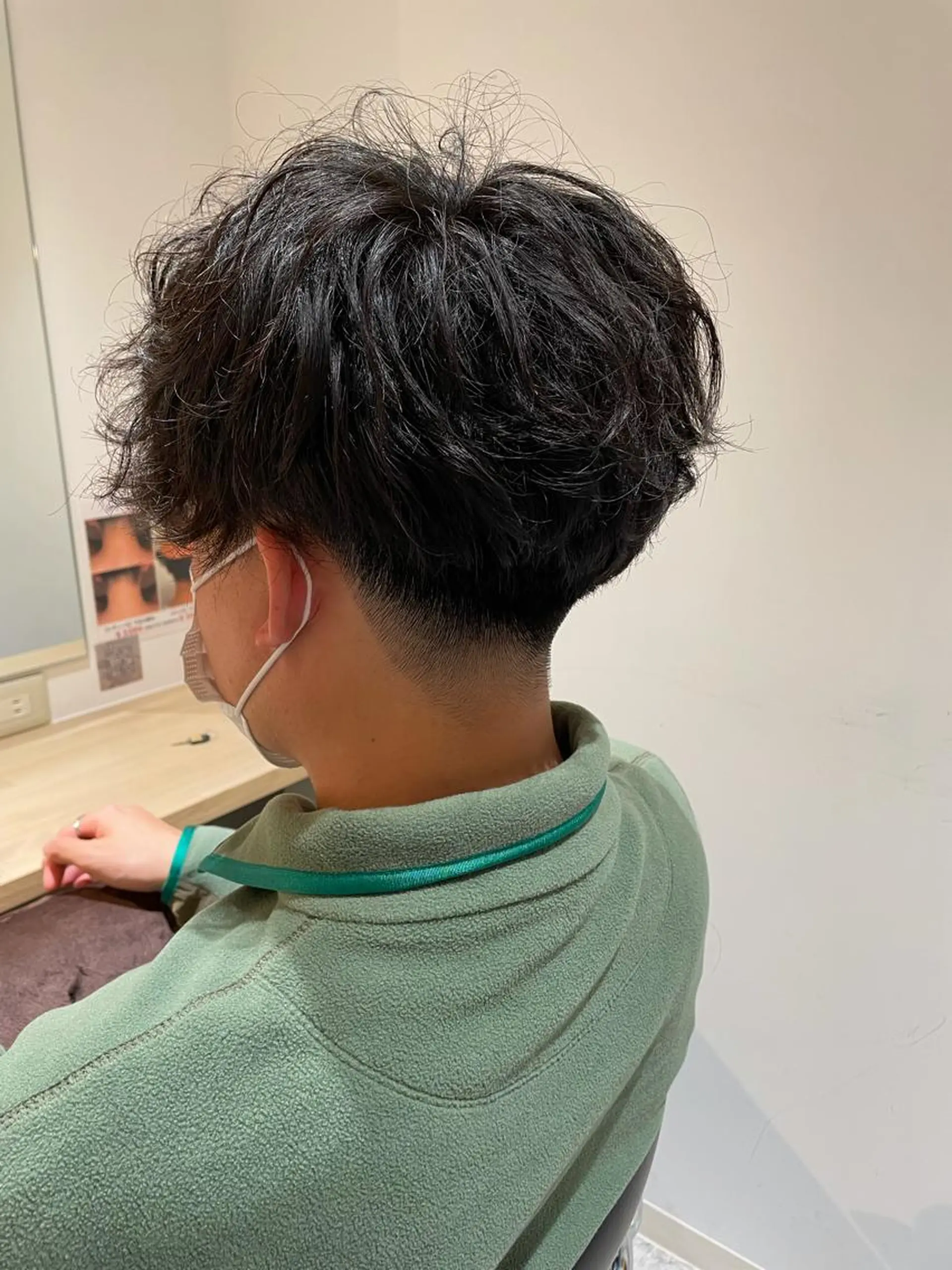 メンズ カット トリートメント ヘッドスパ 升水 優太のヘアスタイル