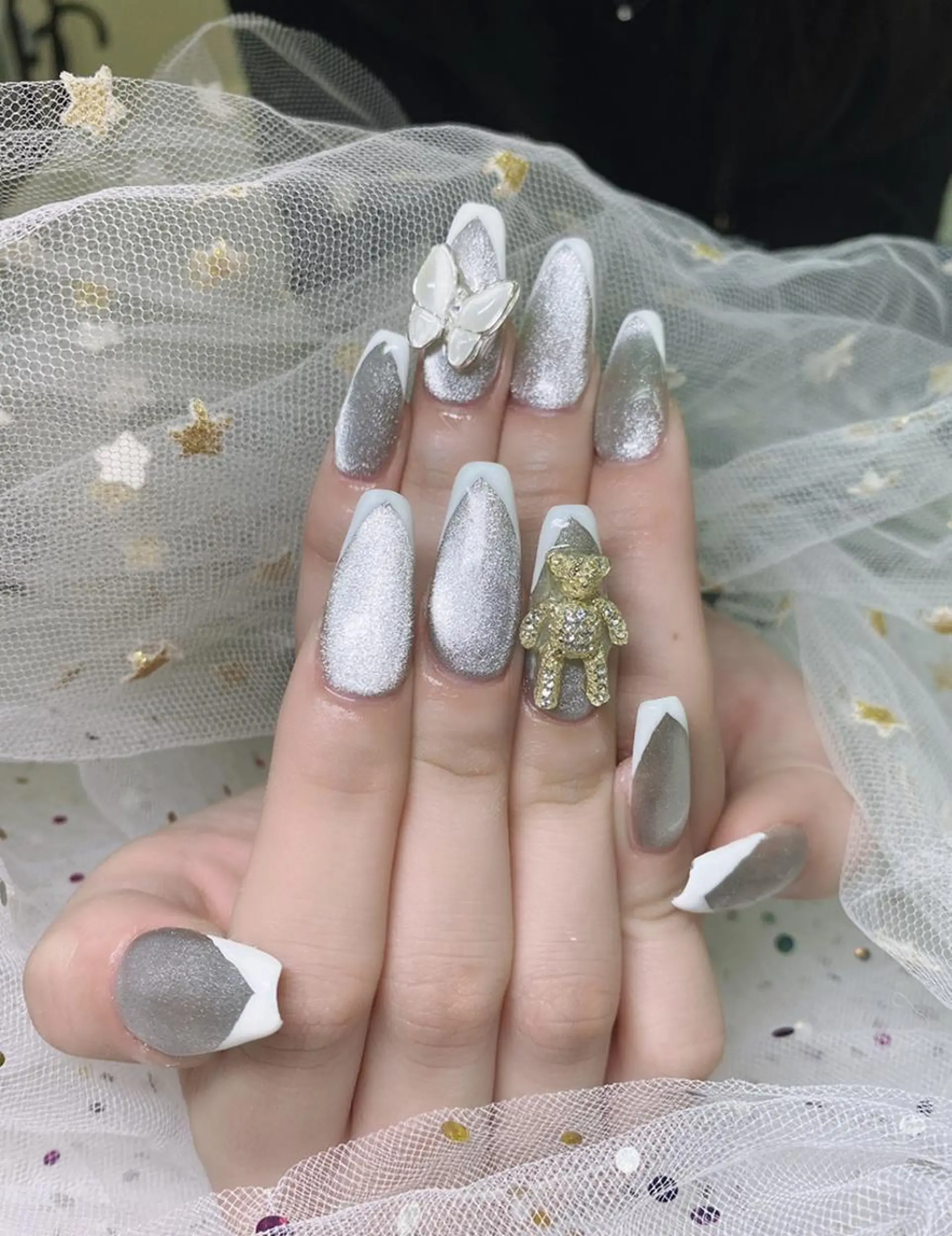 ネイル 🦋ネイルサロン ブラン🌈ゆりのネイルデザイン