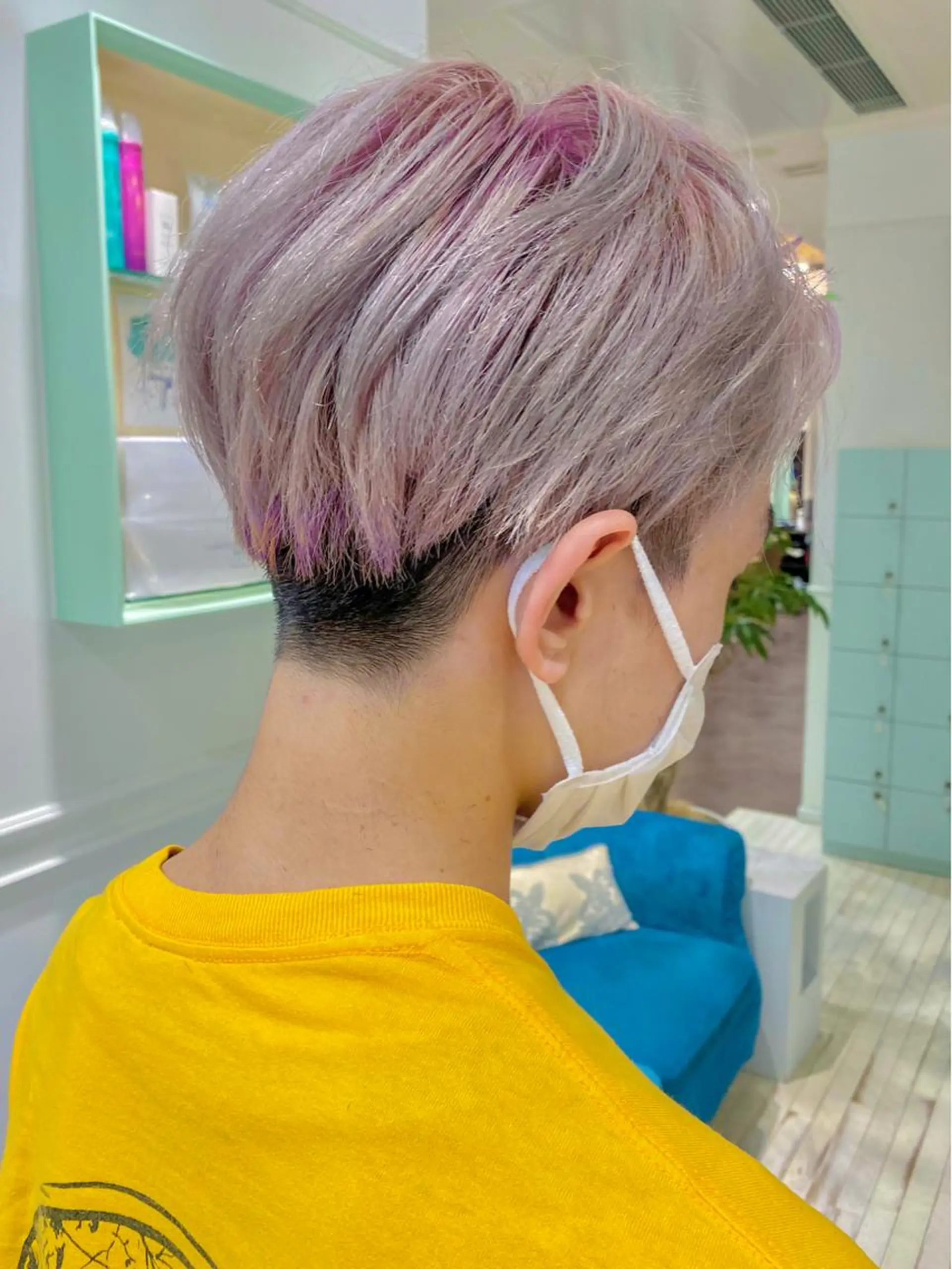 ショート カラー Re:ta Hair 飯田淳平のヘアスタイル