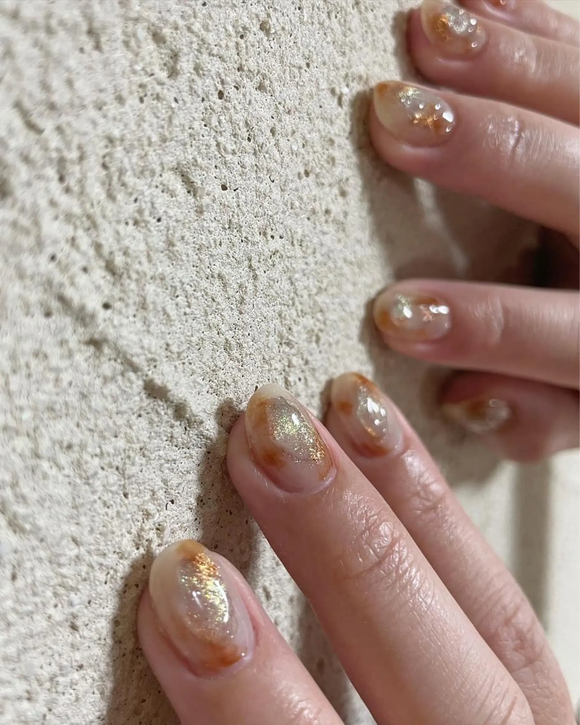 ネイル ハンドネイル 𝑡𝑖𝑎𝑚𓂃 きむらゆきののネイルデザイン