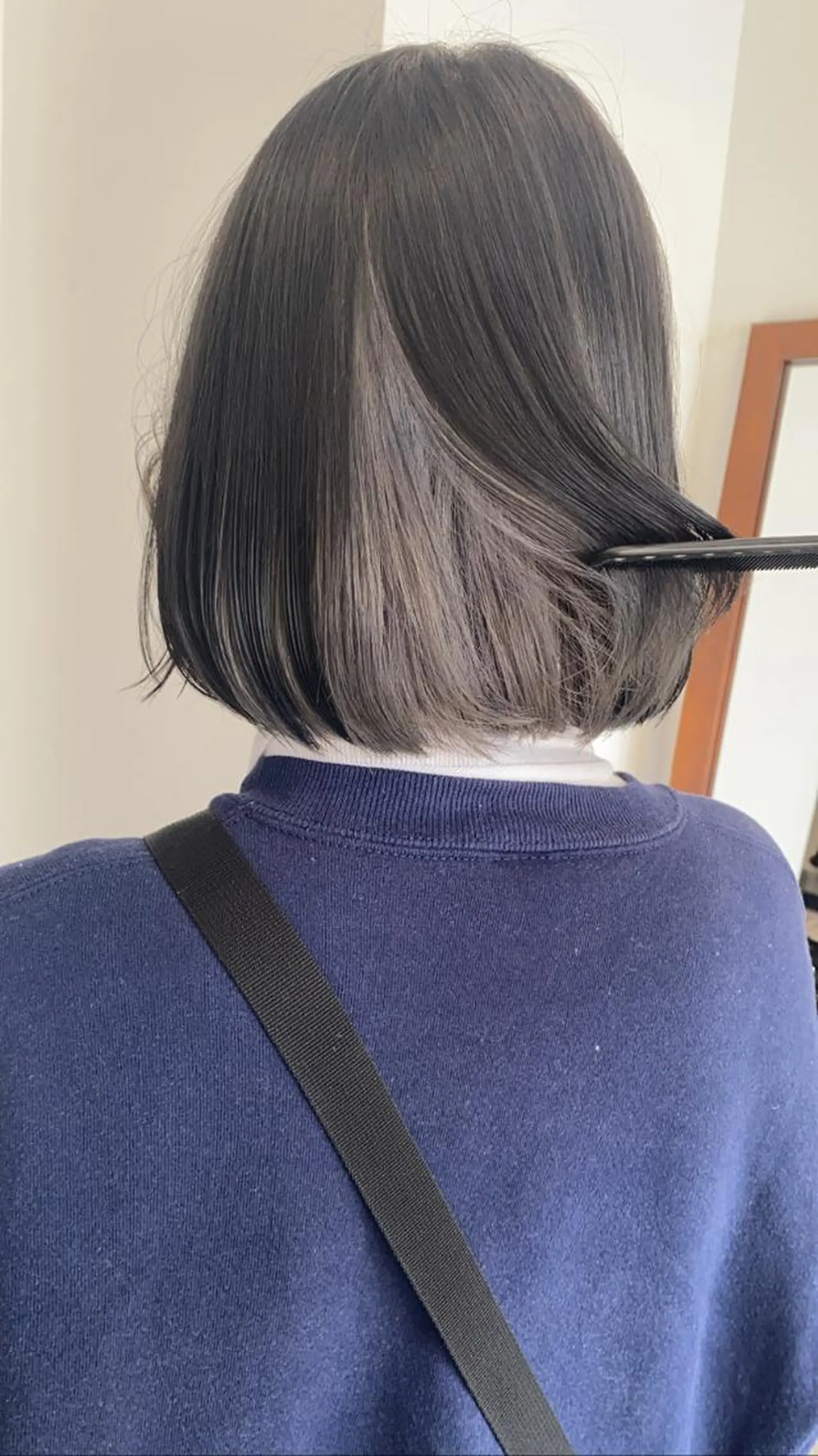 ショート カラー インナーカラー 似合わせカットカラー りおなのヘアスタイル