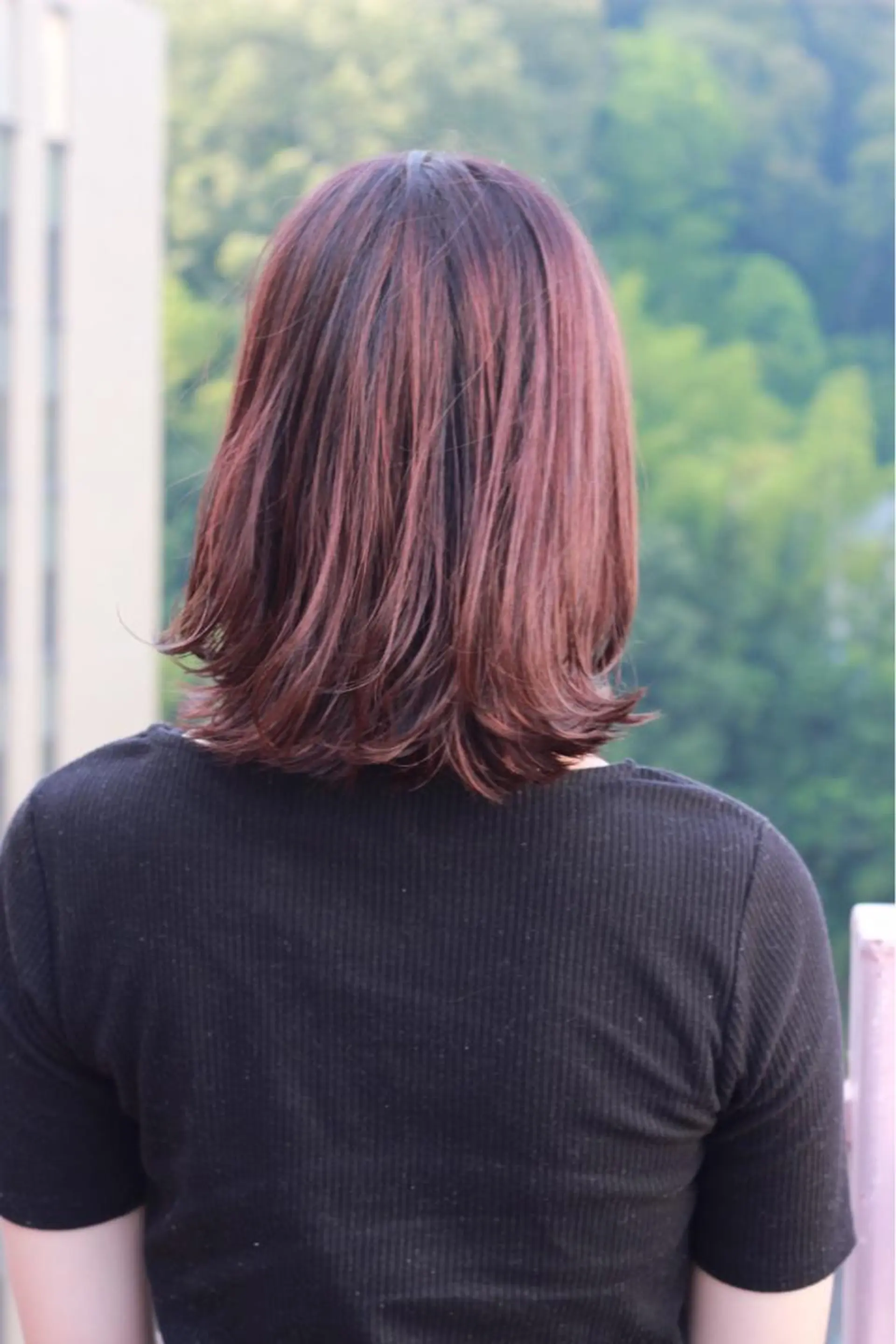 ミディアム カラー ラベンダーカラー ピンクカラー ピンクラベンダー カット ヘアカラー Viage （ビアージュ）のヘアスタイル